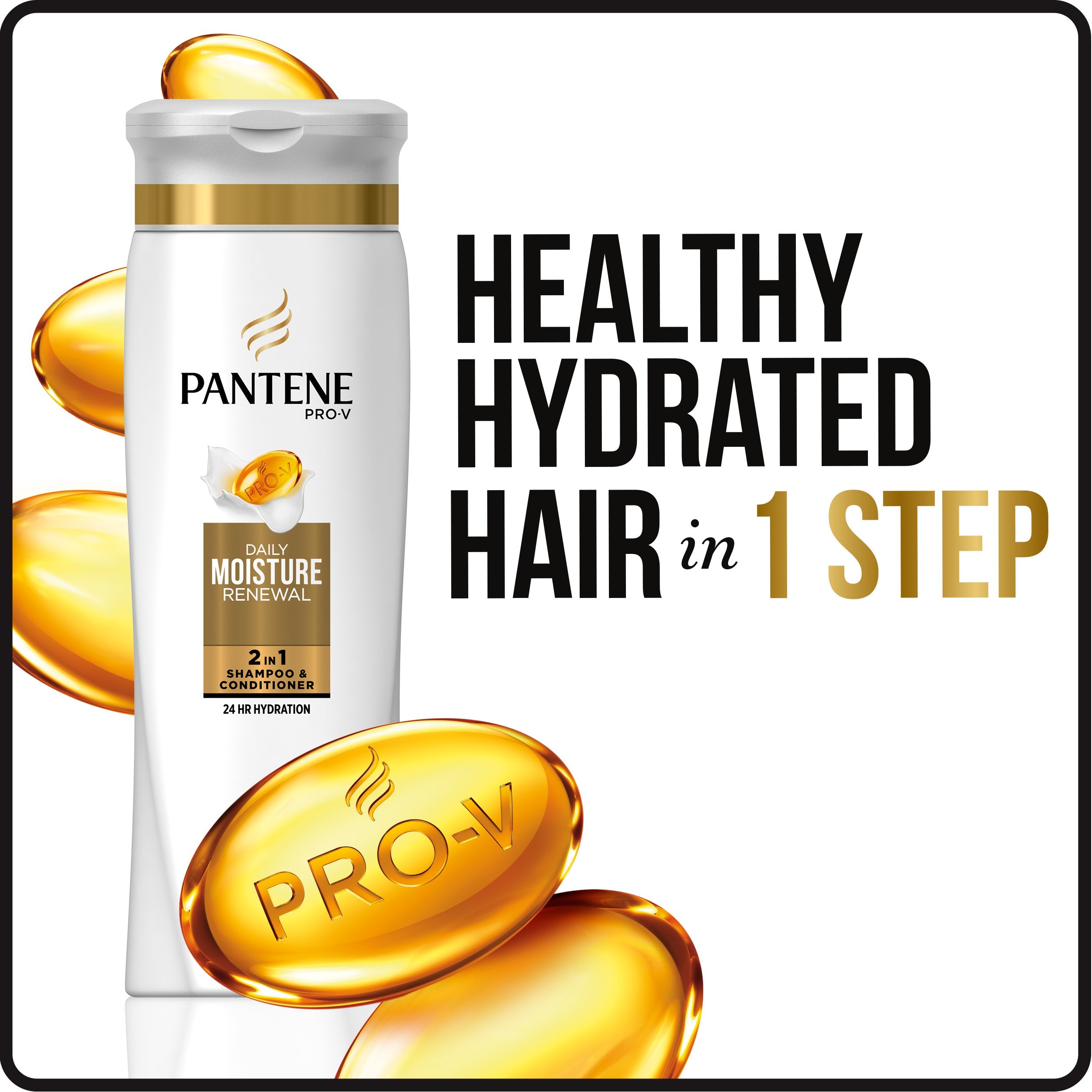 Pantene Pro-V Daily Moisture Renewal 2-in-1 Shampoo & Conditioner