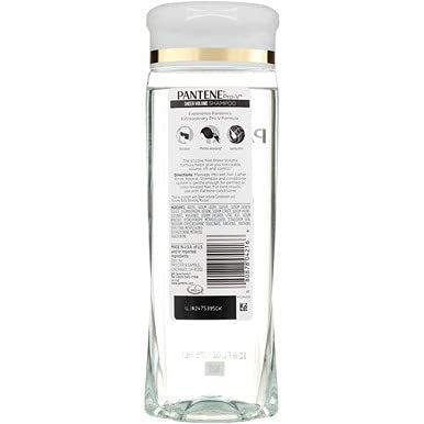 Pantene Pro-V Sheer Volume Silicone-Free Shampoo – Pack of 3 | Volumizing Shampoo for Fine Hair