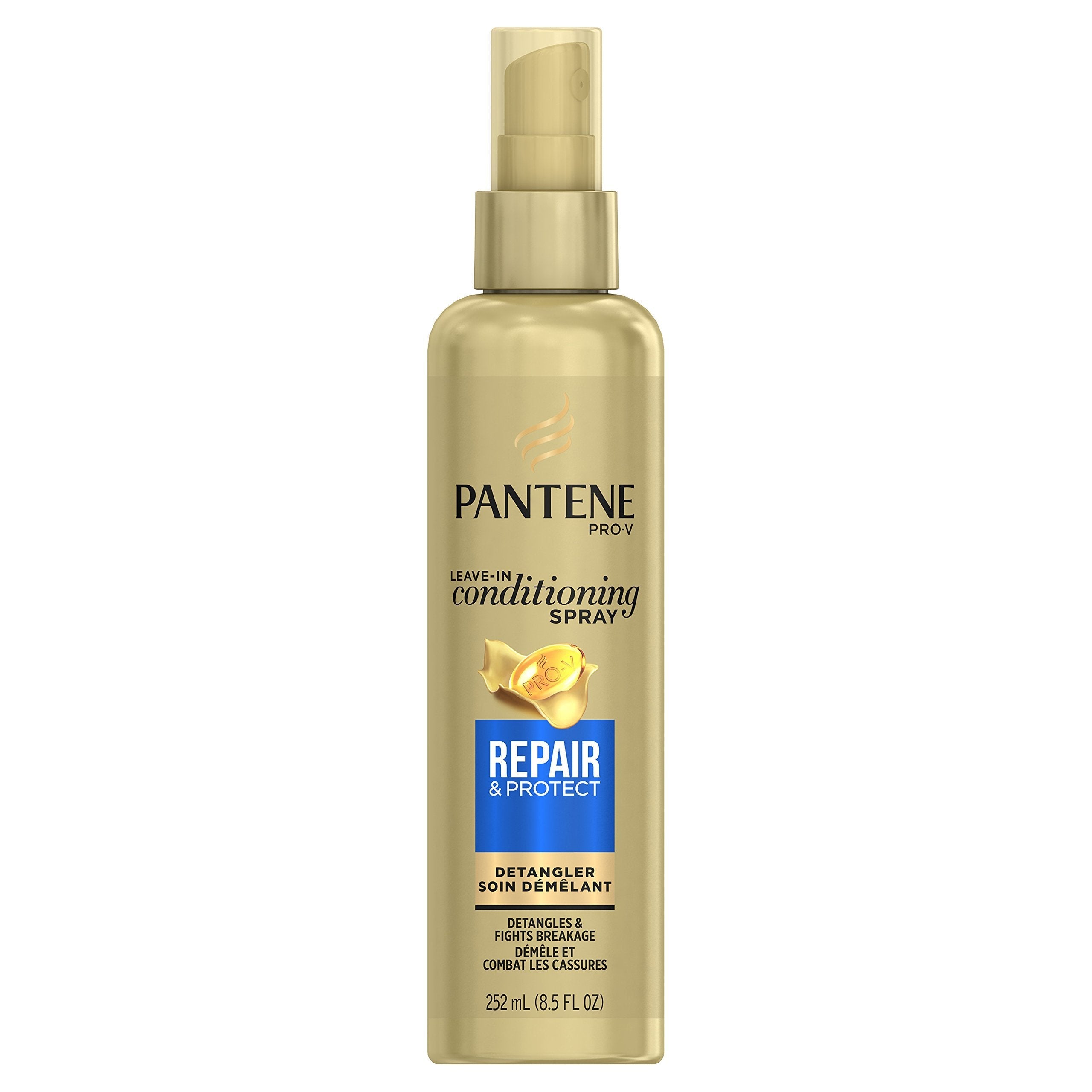 Pantene Pro-V Silkening Detangler – Medium-Thick Hair Solutions 8.5 oz, Pack of 3
