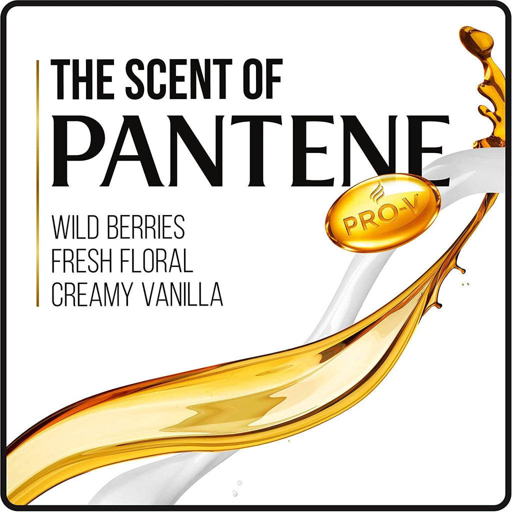 Pantene Pro-V Smooth & Sleek Shampoo, 25.4 fl oz – Frizz Control & Hydration