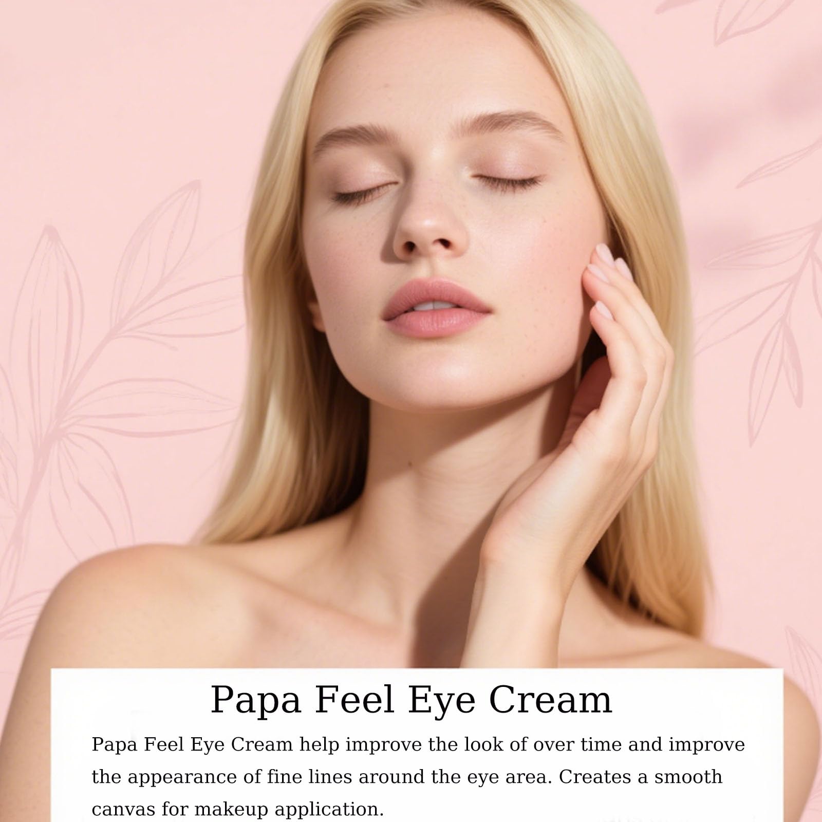 PAPA FEEL Eye Cream | 5D Peptide for Dark Circles & Fine Lines