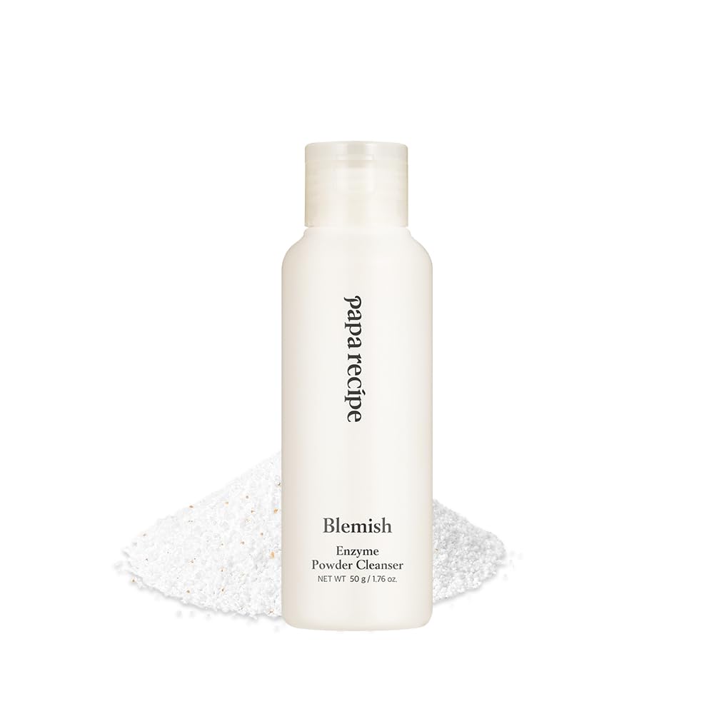 Papa Recipe Blemish Enzyme Powder Rice Cleanser — Gentle Triple Exfoliation, Low pH Skincare