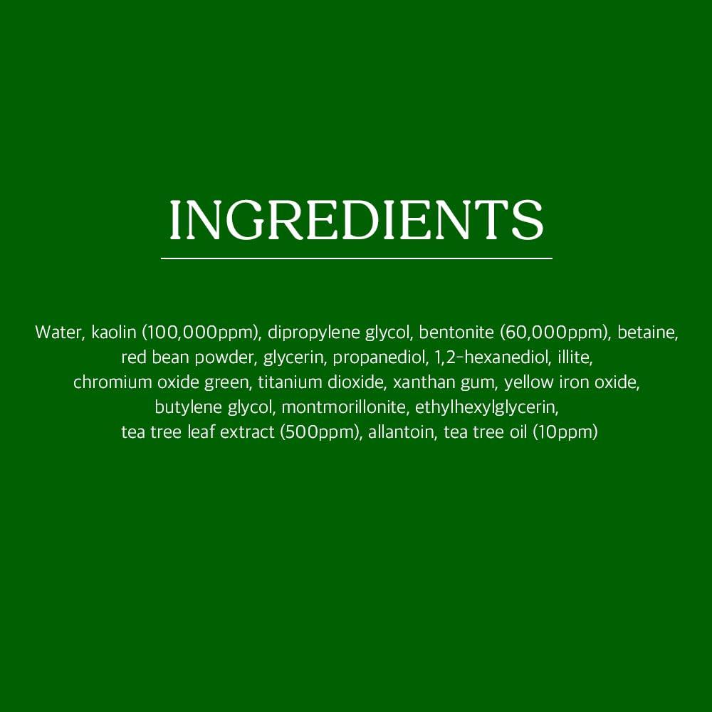 Papa Recipe Tea Tree Mud Mask – Pore Care & Oil Control