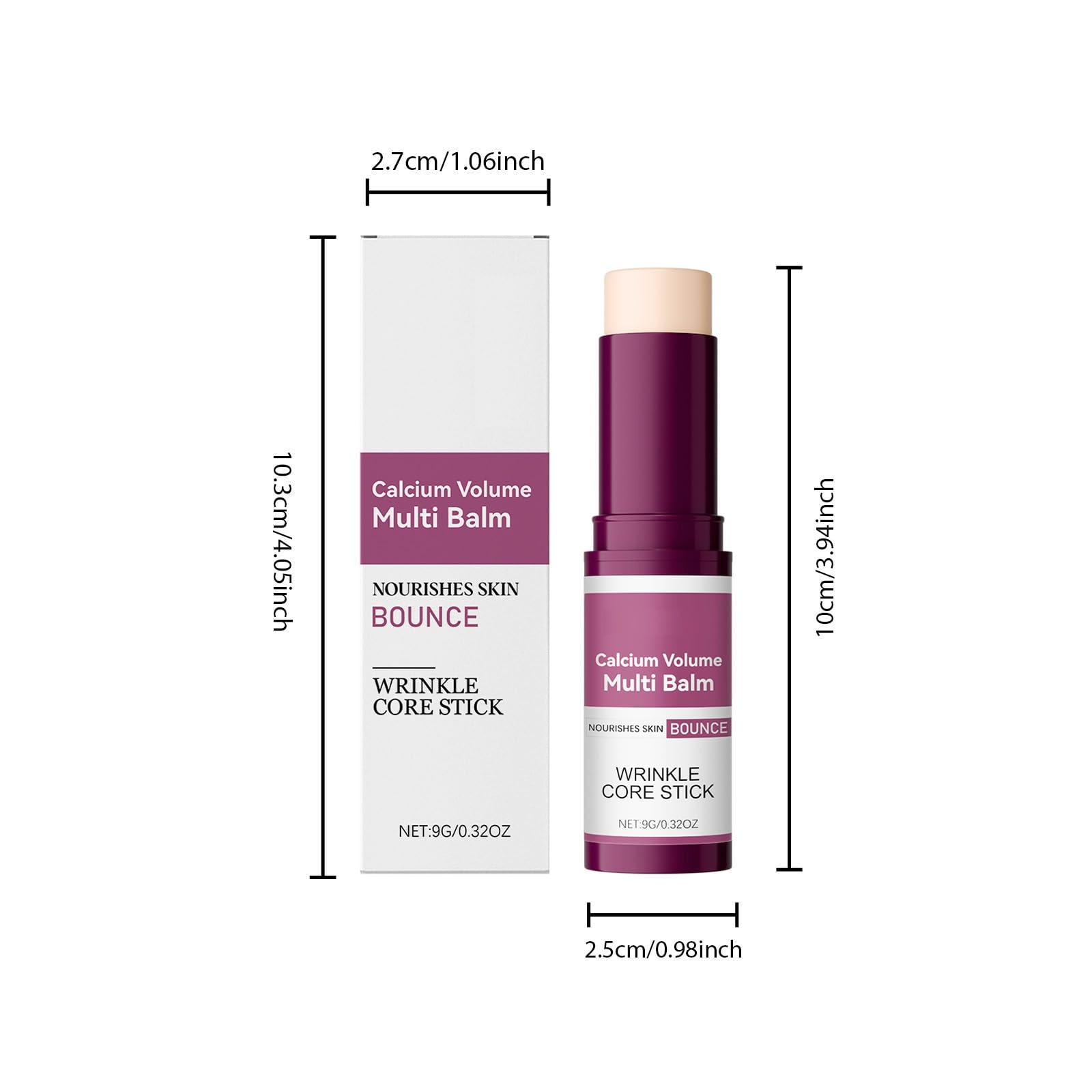 PAQIMAN Cemenrete Calcium Multi Balm – Anti-Aging Firming & Wrinkle Care Multi Stick