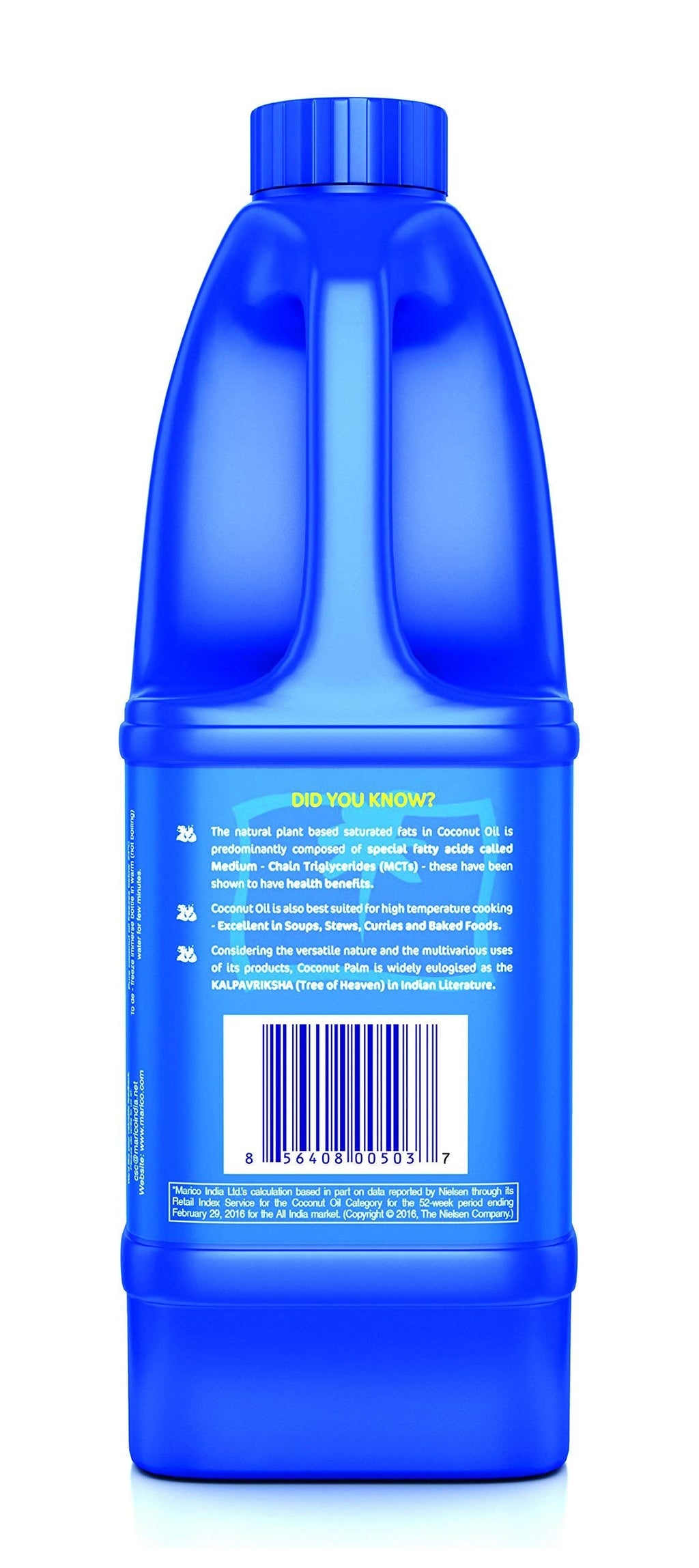 Parachute 100% Pure and Natural Unrefined Coconut Oil | No Chemicals & Added Preservatives | 31 fl.oz