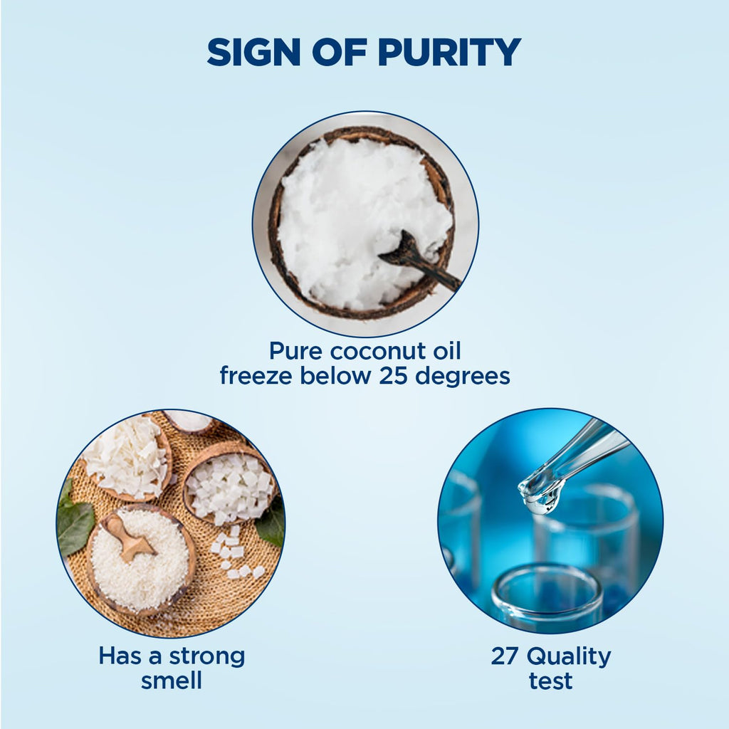 Parachute 100% Pure and Natural Unrefined Coconut Oil | No Chemicals & Added Preservatives | 31 fl.oz