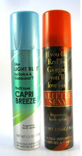Parfums De Coeur Designer Imposters Women Body Spray Bundle – Capri Breeze & A Little Sexy, 2.5 oz Each