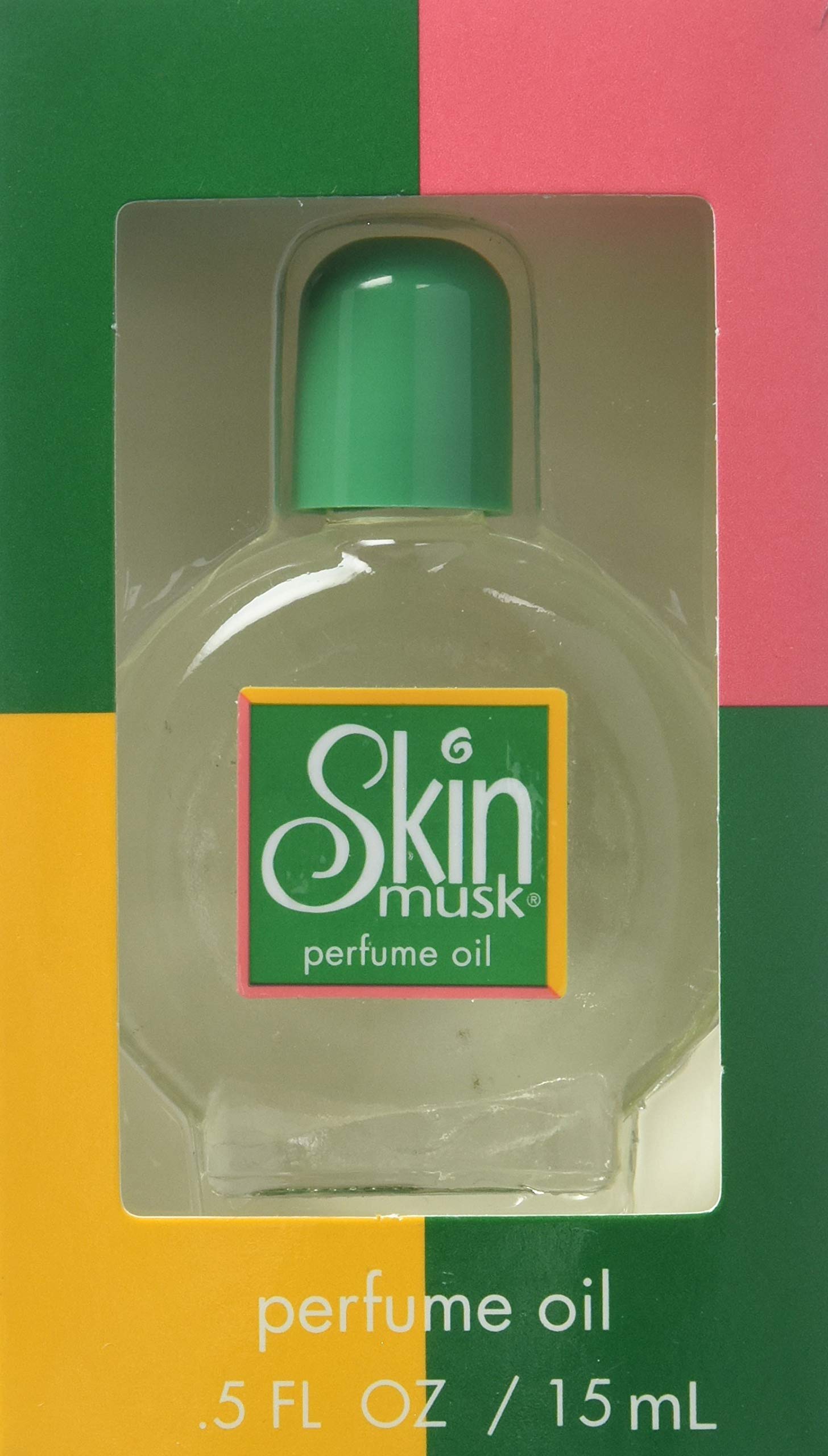 Parfums De Coeur SKIN MUSK Perfume Oil – Original Long-Lasting Formula, 0.50 oz