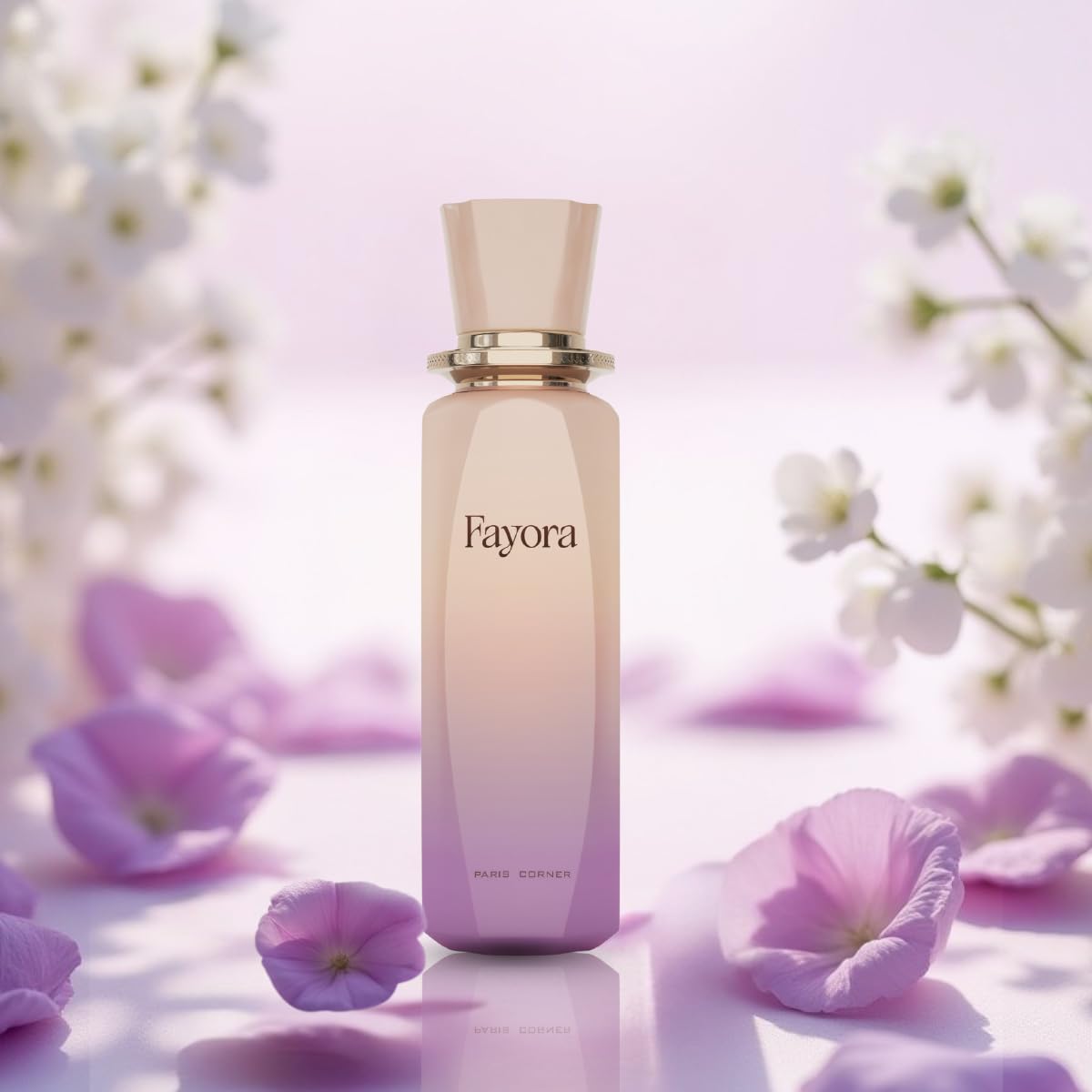 Paris Corner Fayora EDP 3.4 oz | Unisex Floral Fruity Scent with Passion Fruit, Rose & Jasmine