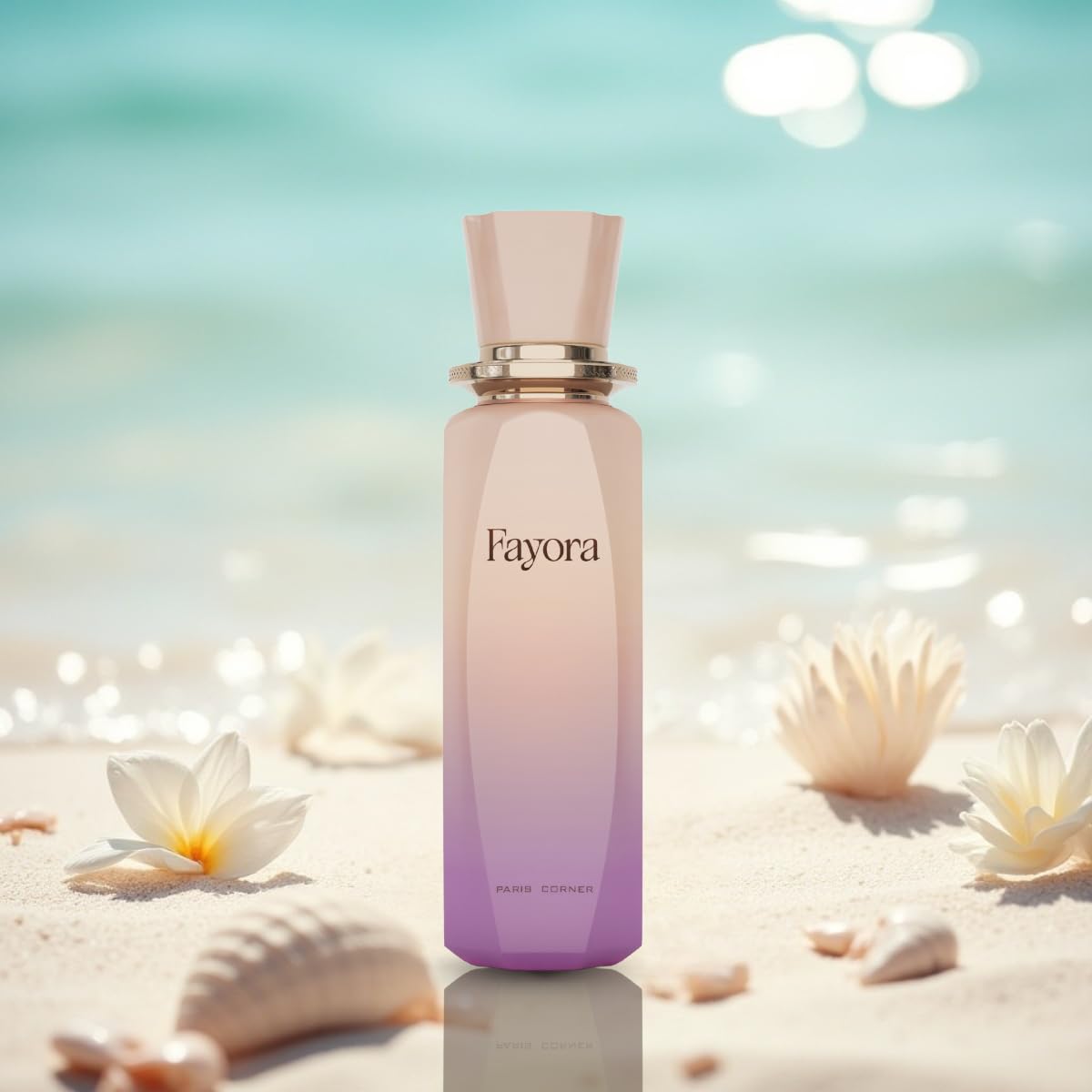 Paris Corner Fayora EDP 3.4 oz | Unisex Floral Fruity Scent with Passion Fruit, Rose & Jasmine