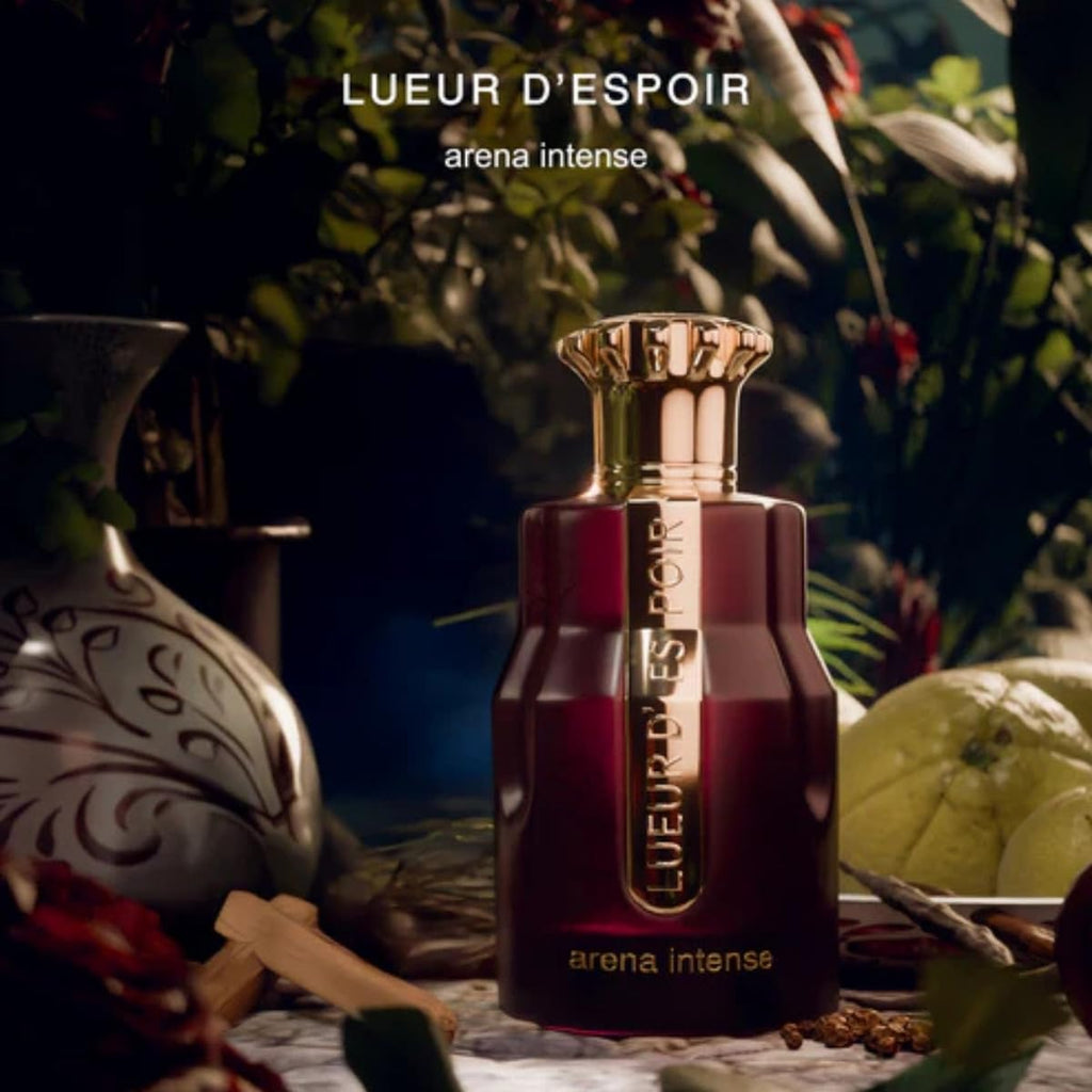 Paris Corner Lueur Arena Intense Unisex EDP 3.4 Fl Oz – Bold, Lasting Fragrance