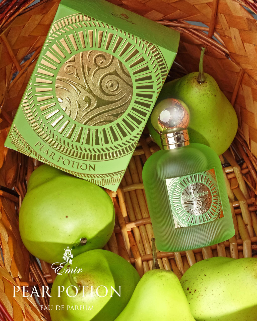 Paris Corner Pear Potion EDP – Unisex Fragrance from the Emir Series, 3.4 Fl Oz