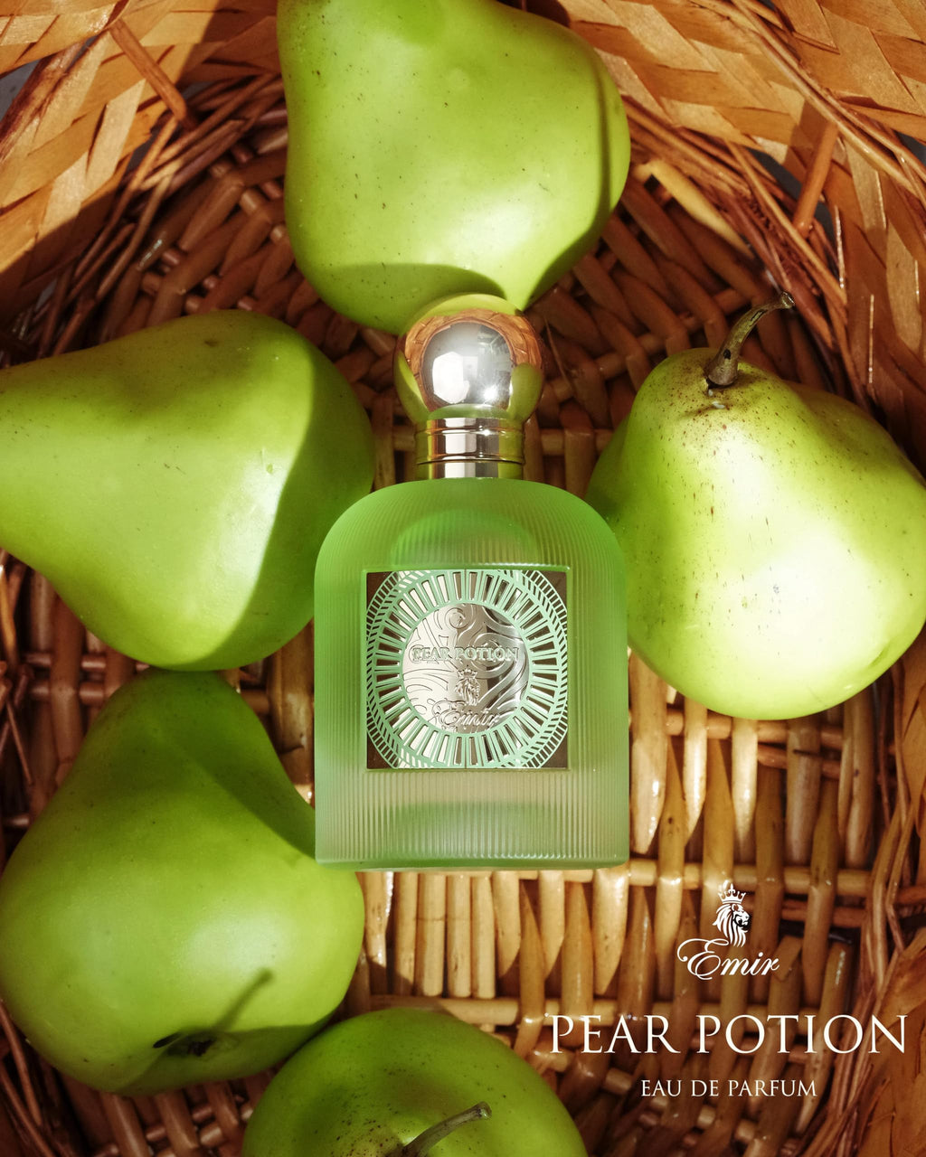 Paris Corner Pear Potion EDP – Unisex Fragrance from the Emir Series, 3.4 Fl Oz