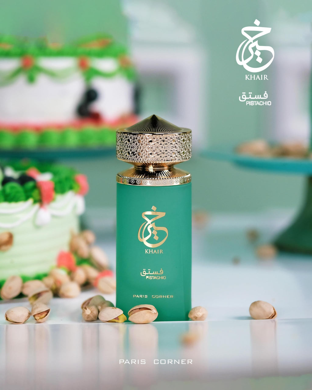 Paris Corner Pistachio Khair Unisex EdP 3.4 Fl Oz – Gourmand Floral Fragrance