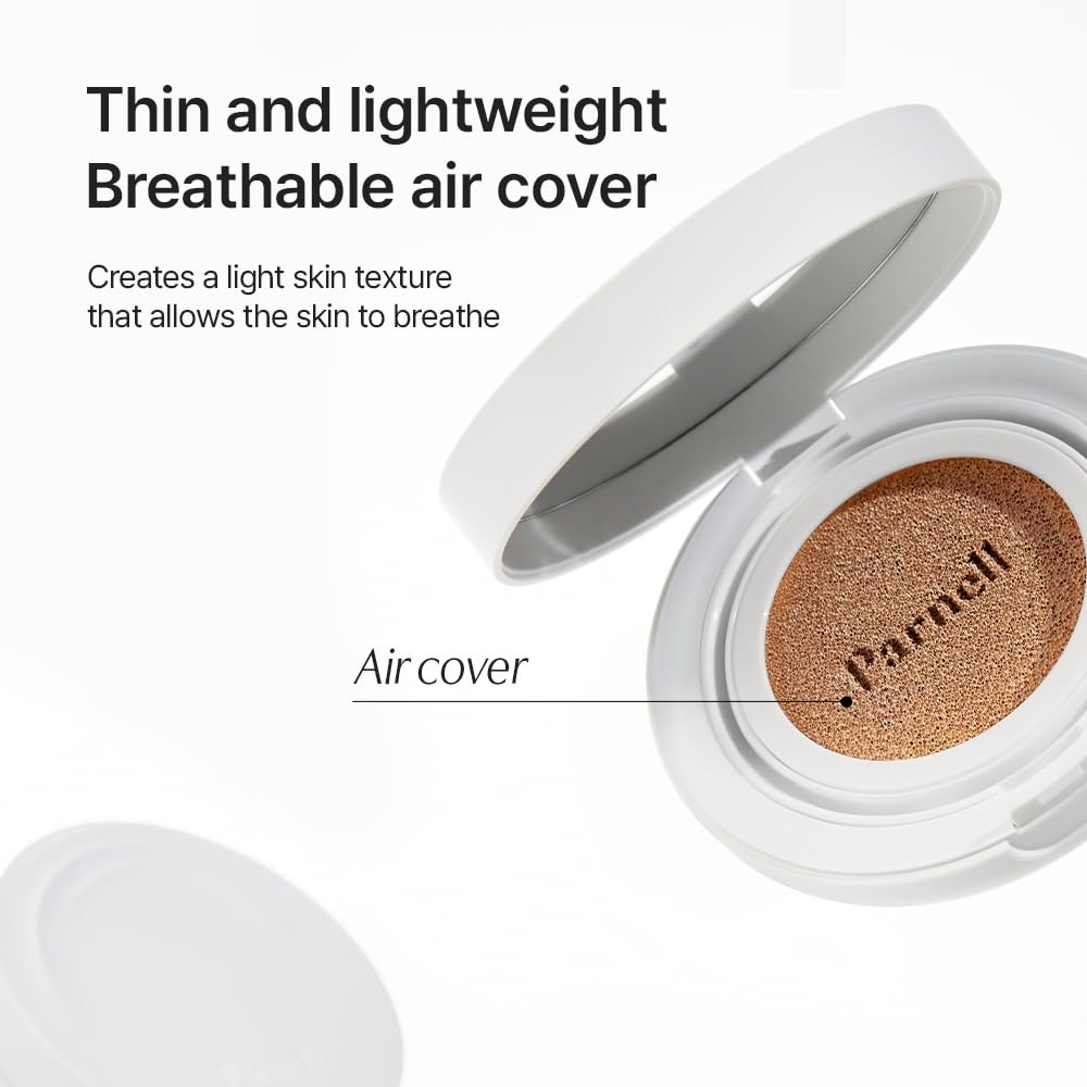 Parnell Cicamanu Serum Cushion – Moisturizing Foundation for Sensitive & Dry Skin | Glass Skin Finish
