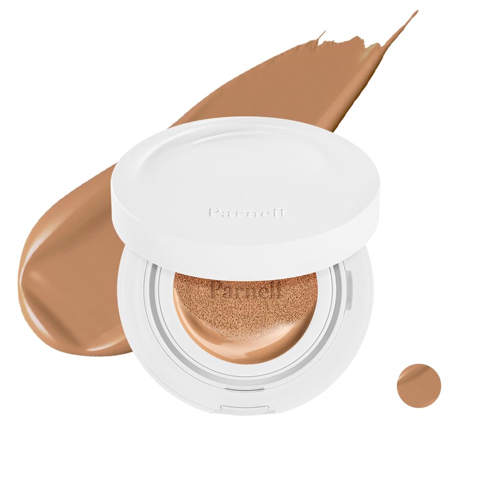 Parnell Cicamanu Serum Cushion - Lightweight Hydrating Foundation for Sensitive Skin (Pearl Skin 34N)