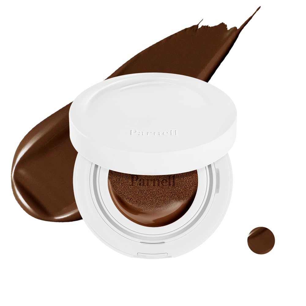 Parnell Cicamanu Serum Cushion 51C Suede — Hydrating Radiant Coverage for Sensitive Skin | Lightweight K-Beauty Cushion