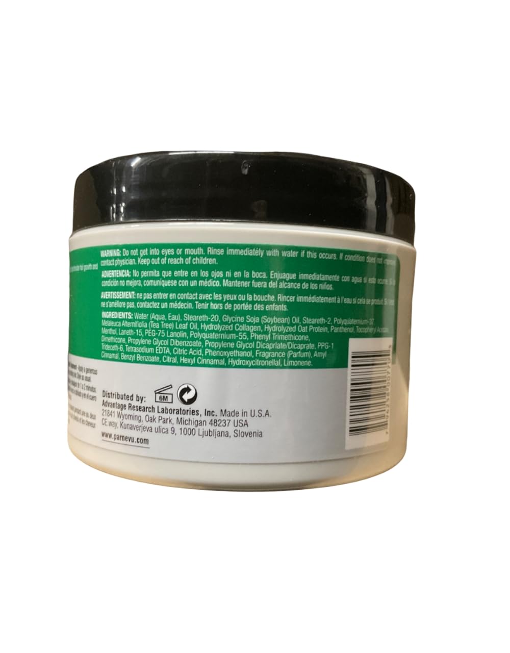 Parnevu Tea Tree Growth Cream (Pack of 3) | Scalp Nourishment