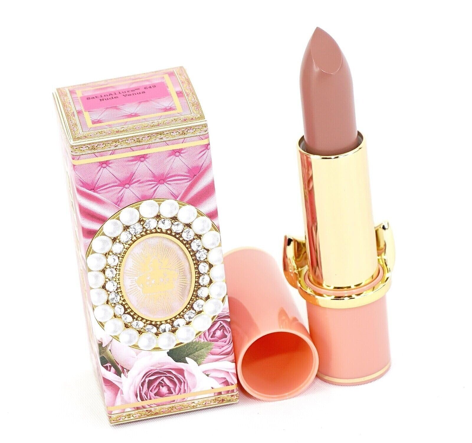 PAT McGRATH LABS SatinAllure Lipstick Nude Venus – Satin Finish & Hydration