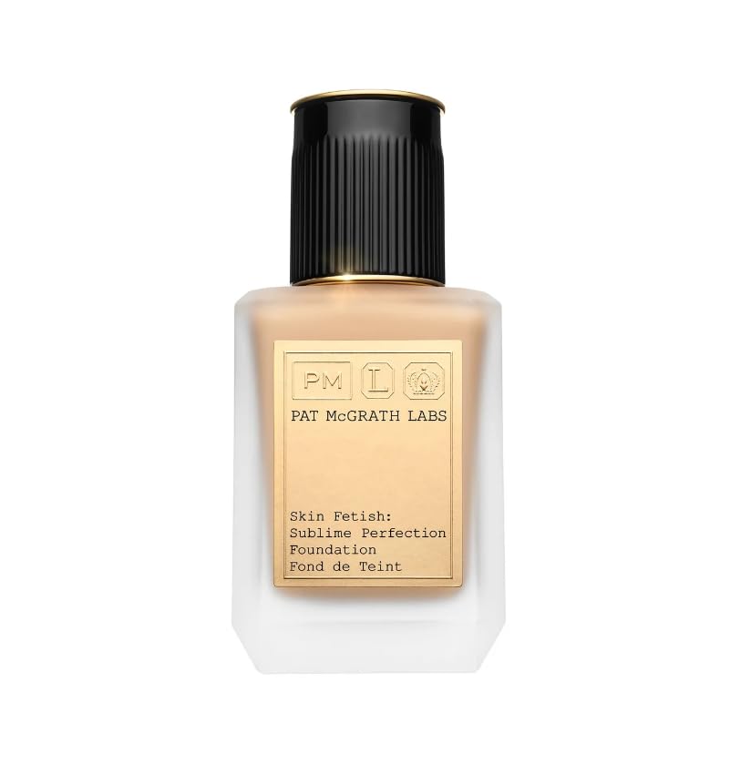 PAT McGRATH LABS Sublime Perfection Foundation – Light Medium 8 | Hydrating, Light-Diffusing Finish