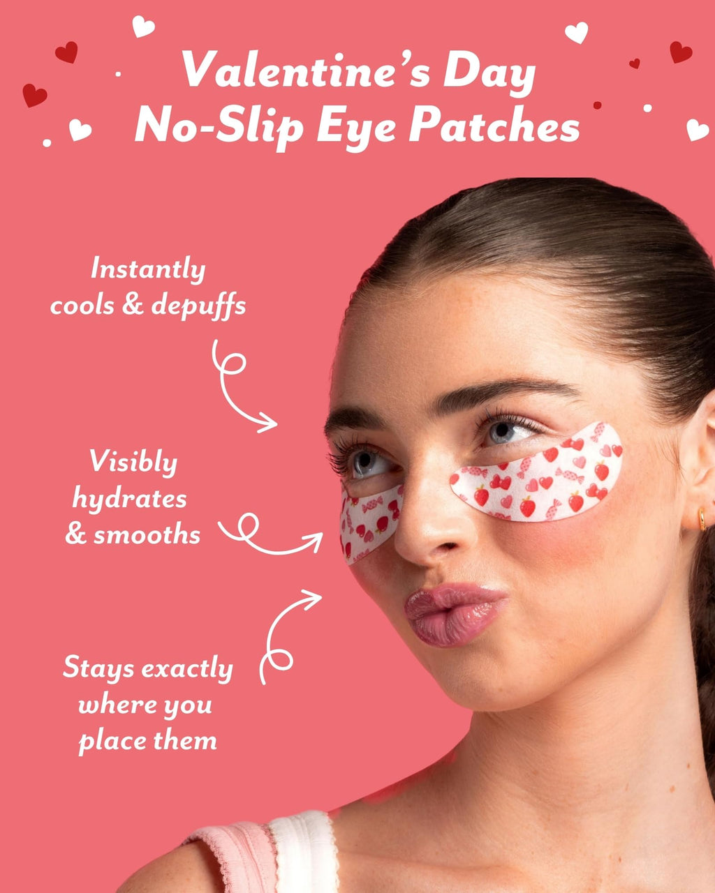 Patchology Eye Want Candy Hydrogel Patches – Puffy Eyes, Dark Circles & Wrinkles | Valentine’s Day Gift