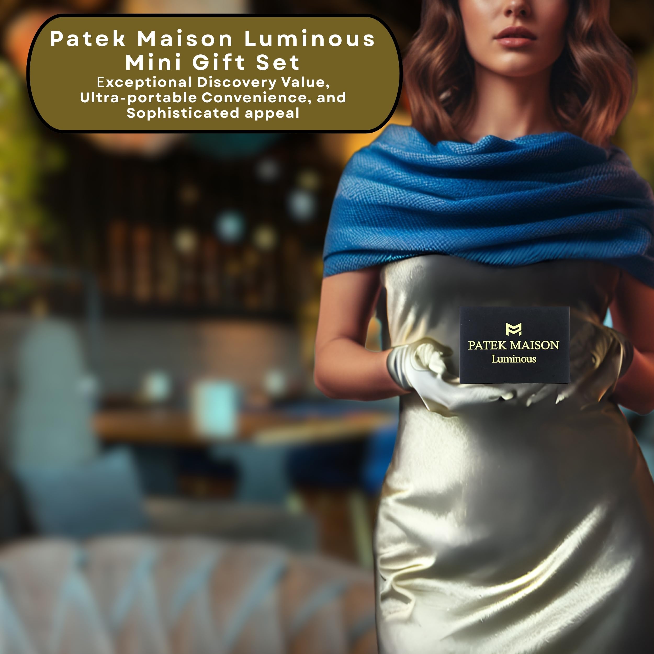 Patek Maison Luminous Discovery Mini Gift Set – 5 Unisex EDP Vials (0.085 oz each)
