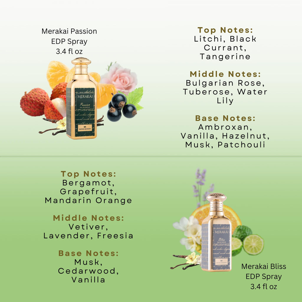 Patek Maison Merakai Perfume Gift Set for Women: 4 Fragrances + Bonus Samplers