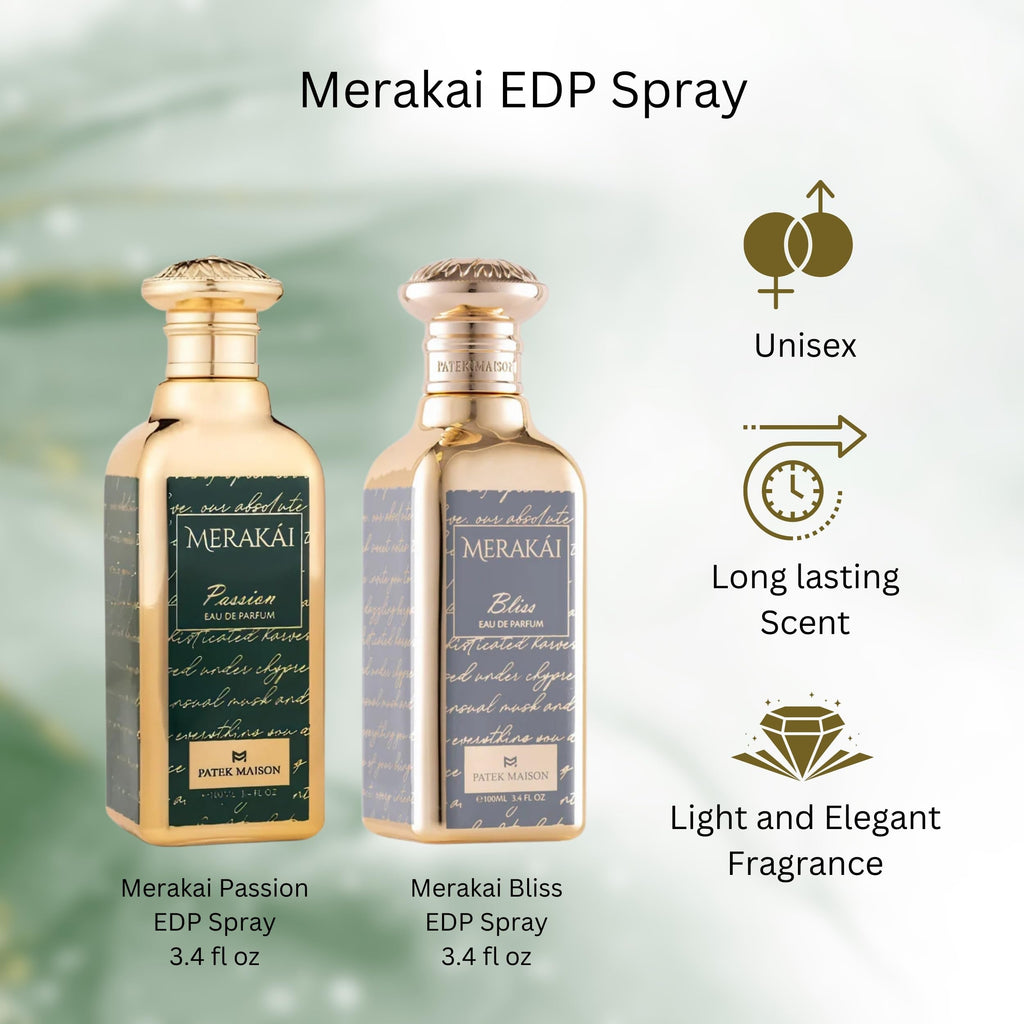Patek Maison Merakai Perfume Gift Set for Women: 4 Fragrances + Bonus Samplers