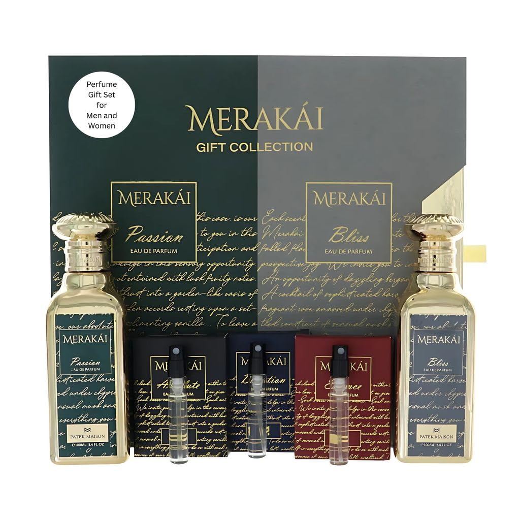 Patek Maison Merakai Perfume Gift Set for Women: 4 Fragrances + Bonus Samplers