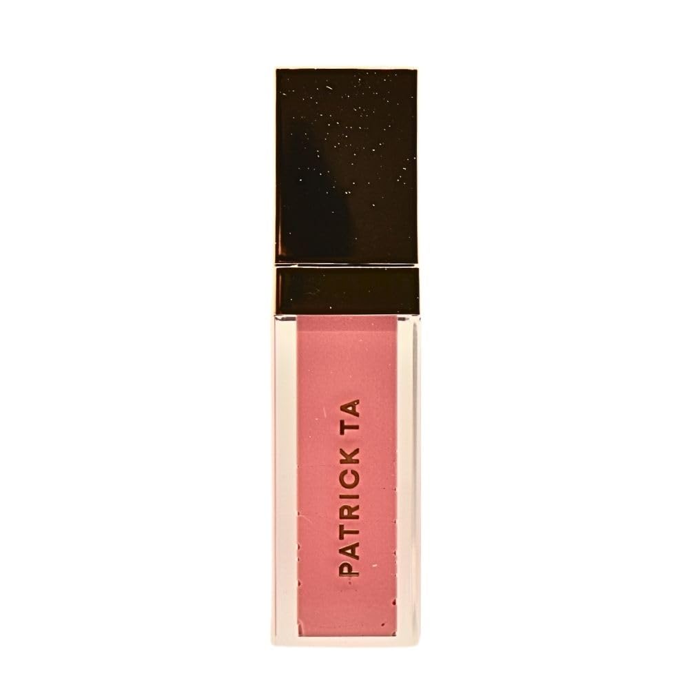 PATRICK TA Major Volume Plumping Lip Gloss – Say Less (Rich Milky Pink) | Vegan, Cruelty-Free