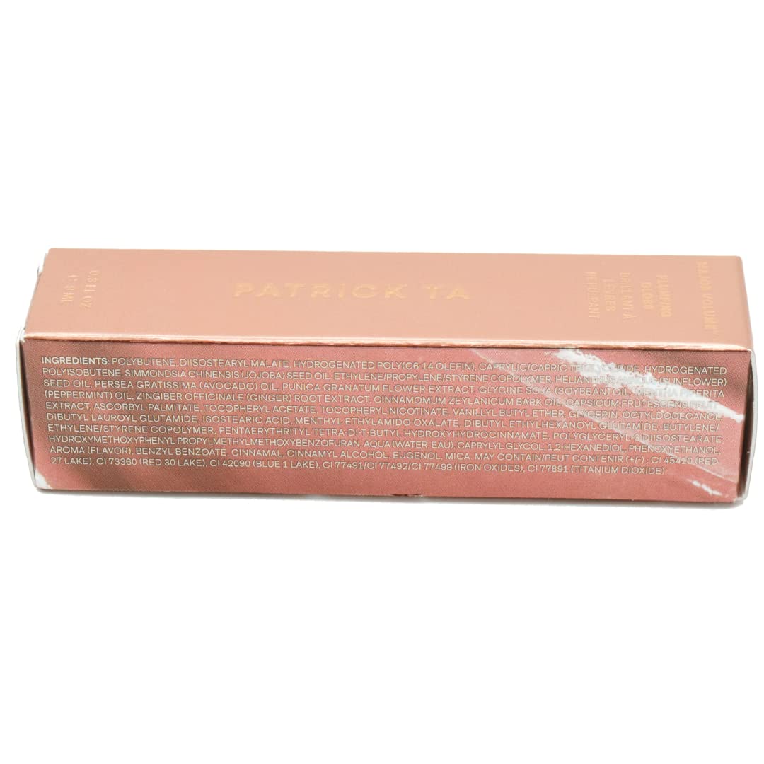 PATRICK TA Major Volume Plumping Lip Gloss in Superficial – Hydrating Beige Lip Shine