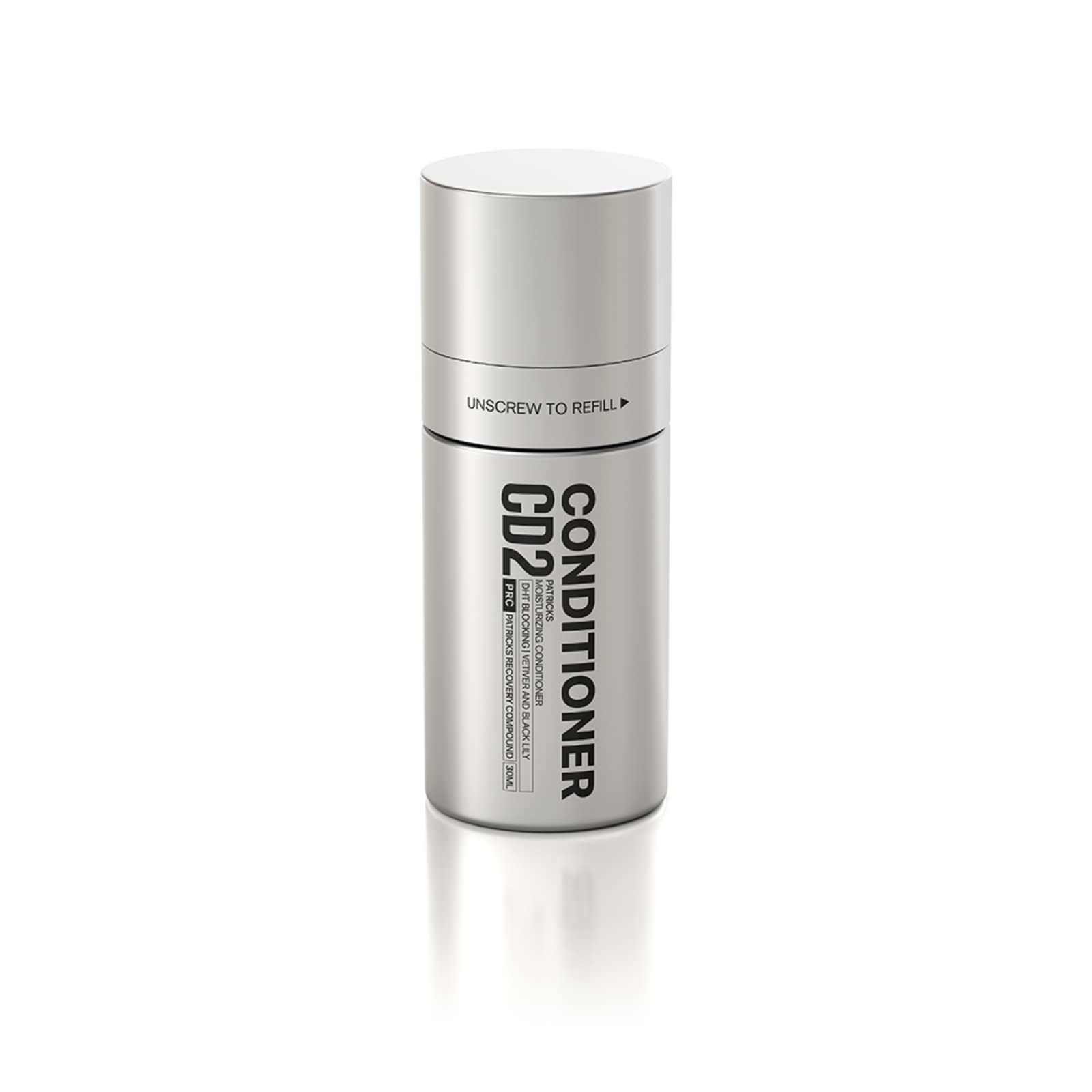 PATRICKS CD2D Moisturizing Conditioner – High-Performance Grooming for Men | Vetiver & Black Lily 30mL