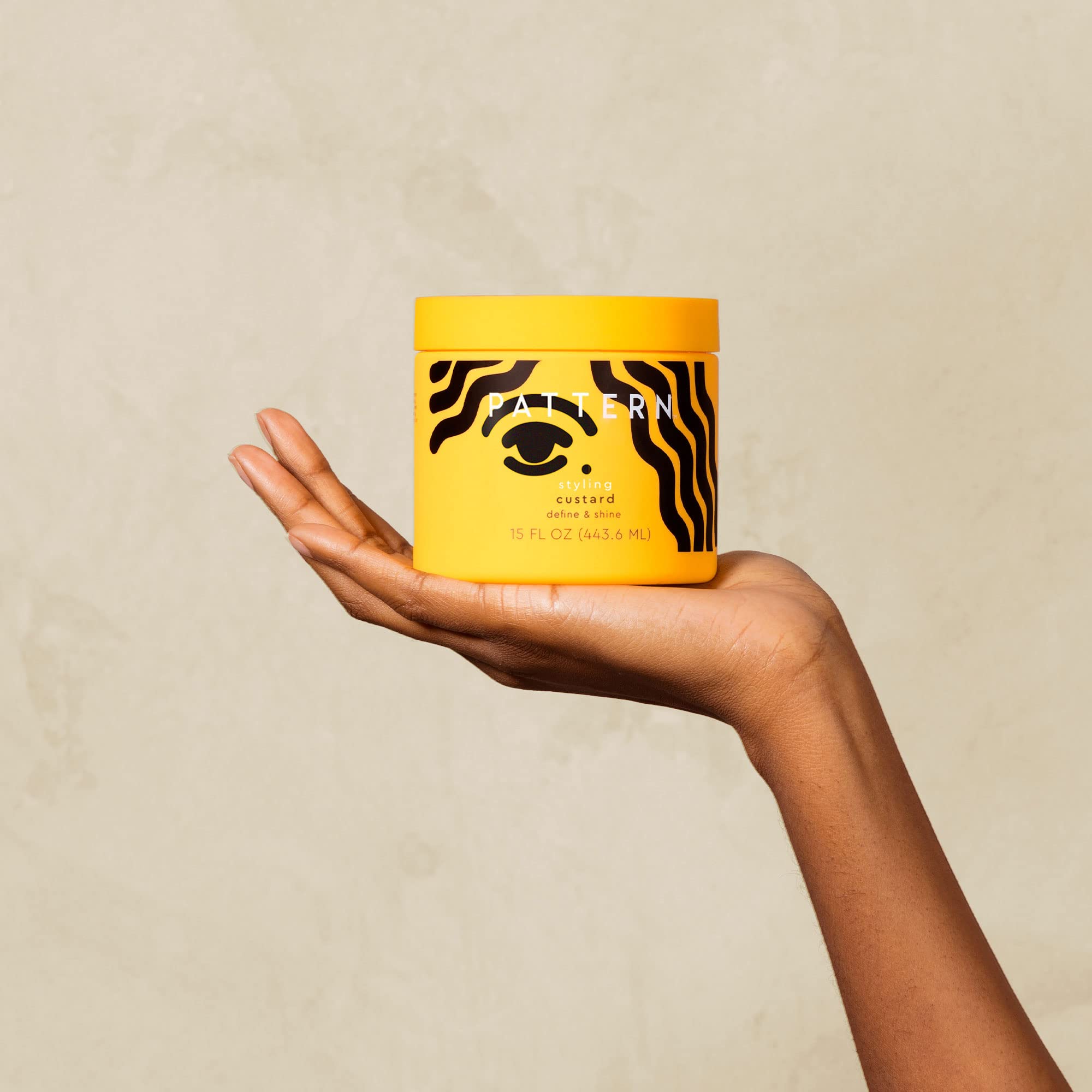 PATTERN Beauty Styling Custard by Tracee Ellis Ross – Hydrated Hold for Curlies, Coilies & Tight-Textured Hair (15 oz)