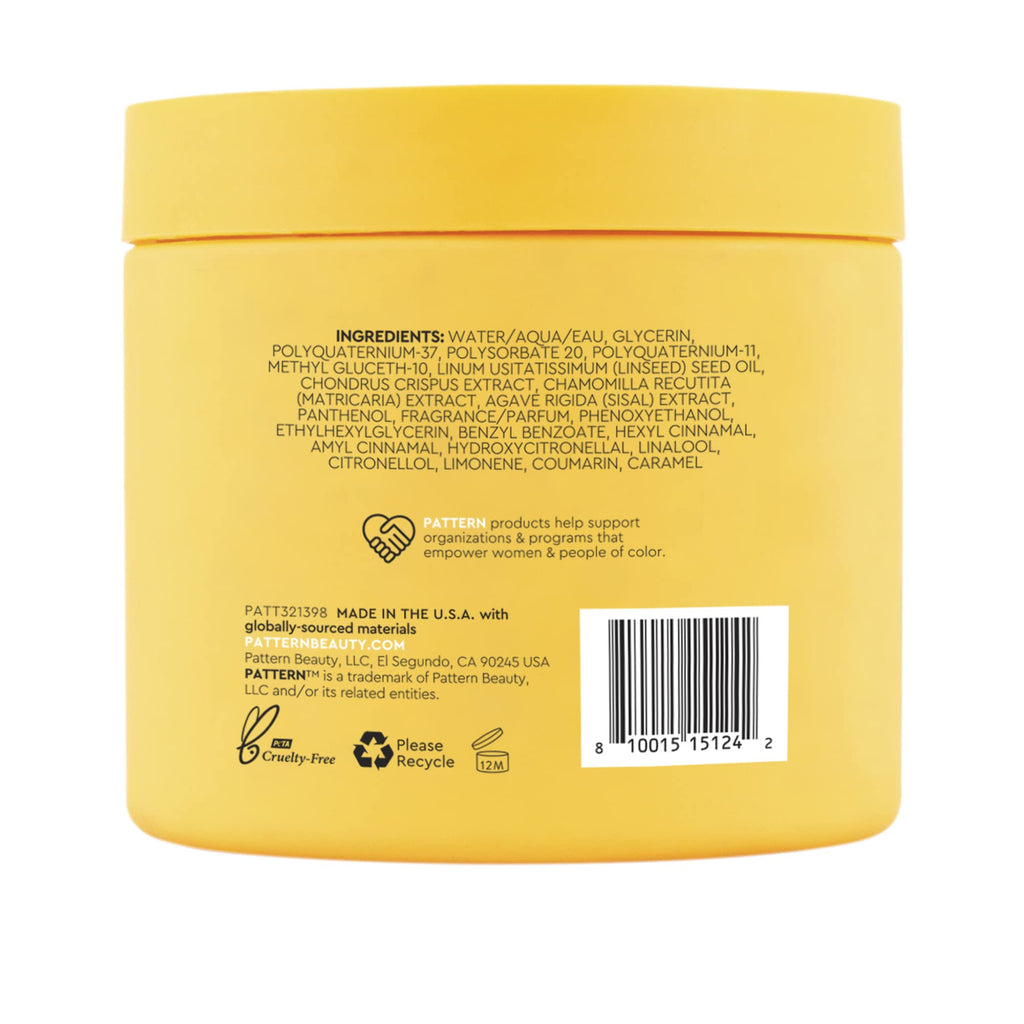 PATTERN Beauty Styling Custard by Tracee Ellis Ross – Hydrated Hold for Curlies, Coilies & Tight-Textured Hair (15 oz)