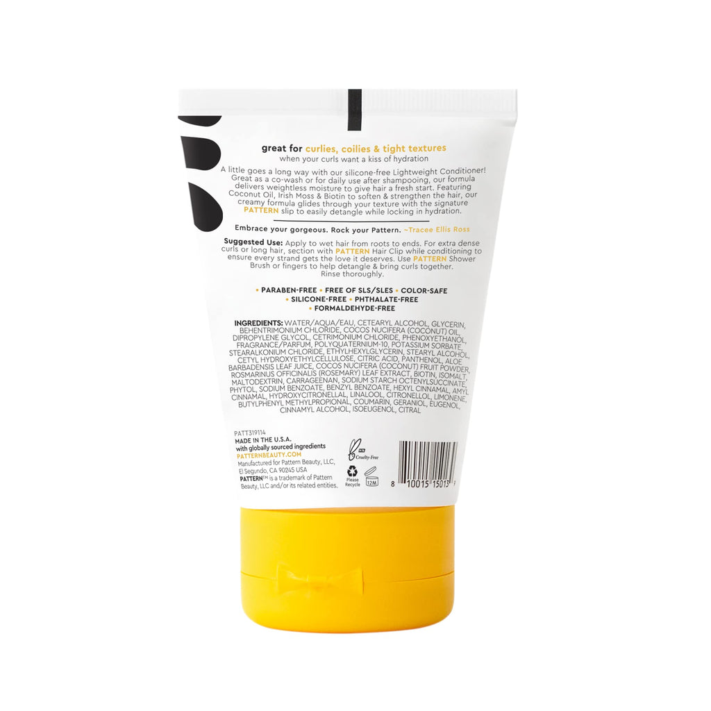 PATTERN Beauty Lightweight Conditioner by Tracee Ellis Ross — Lightweight Moisture for 3a–4c Curls | 3 Fl Oz