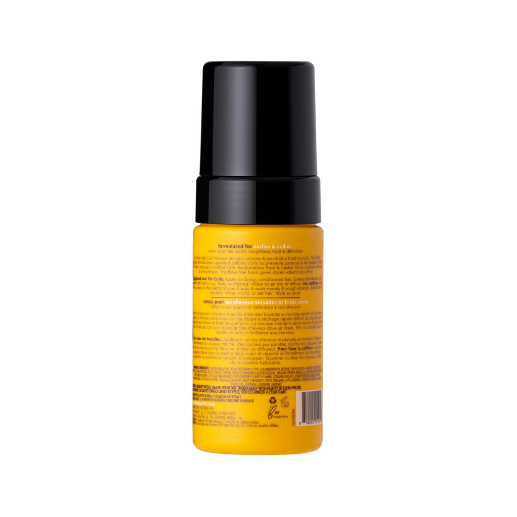PATTERN Beauty Mini Curl Mousse by Tracee Ellis Ross — Volume, Definition & Light Hold (Travel Size)