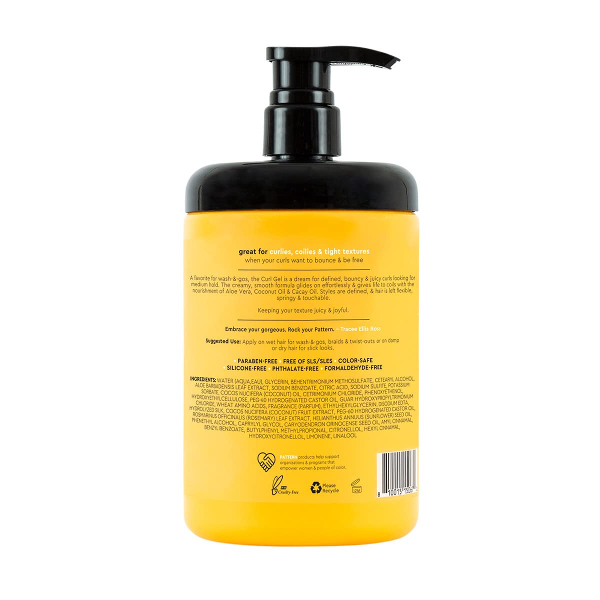 PATTERN Curl Gel with Aloe & Cacay Oil — Medium Hold (3a-4c) | PATTERN Beauty
