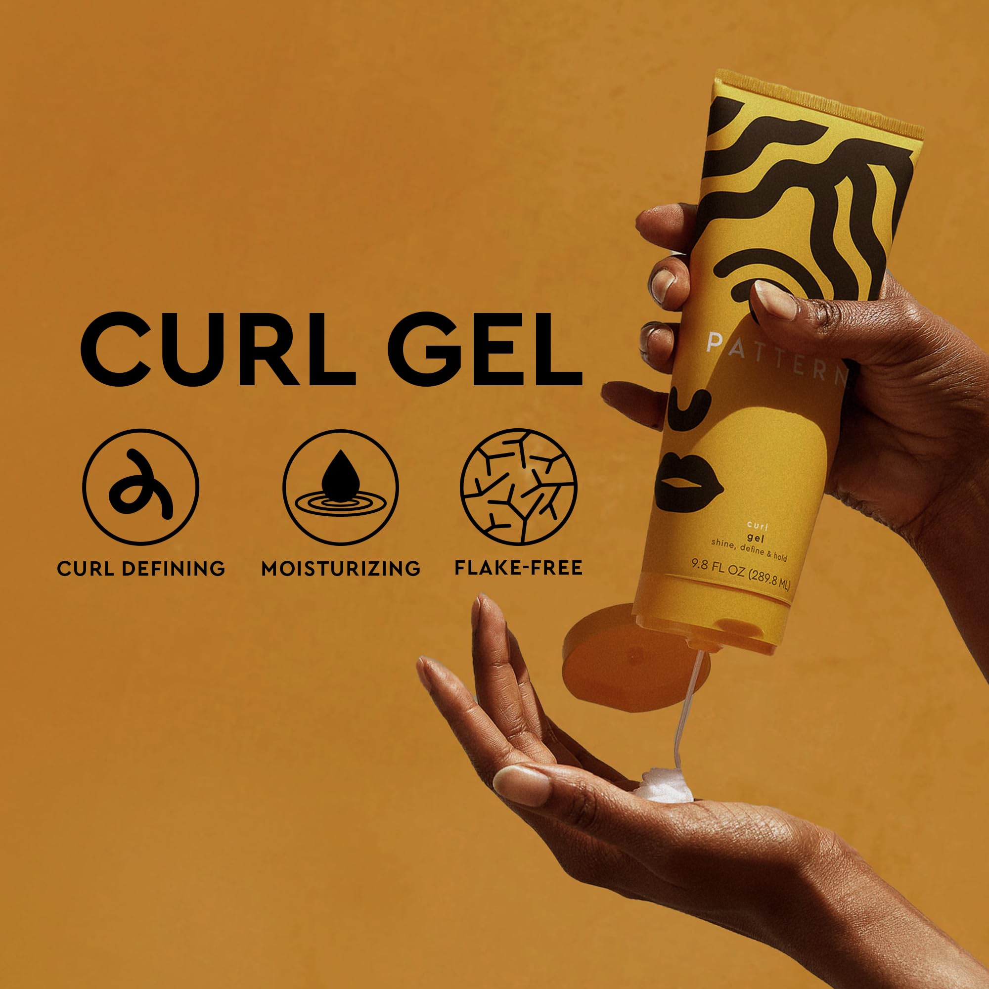 PATTERN Curl Gel with Aloe & Cacay Oil — Medium Hold (3a-4c) | PATTERN Beauty