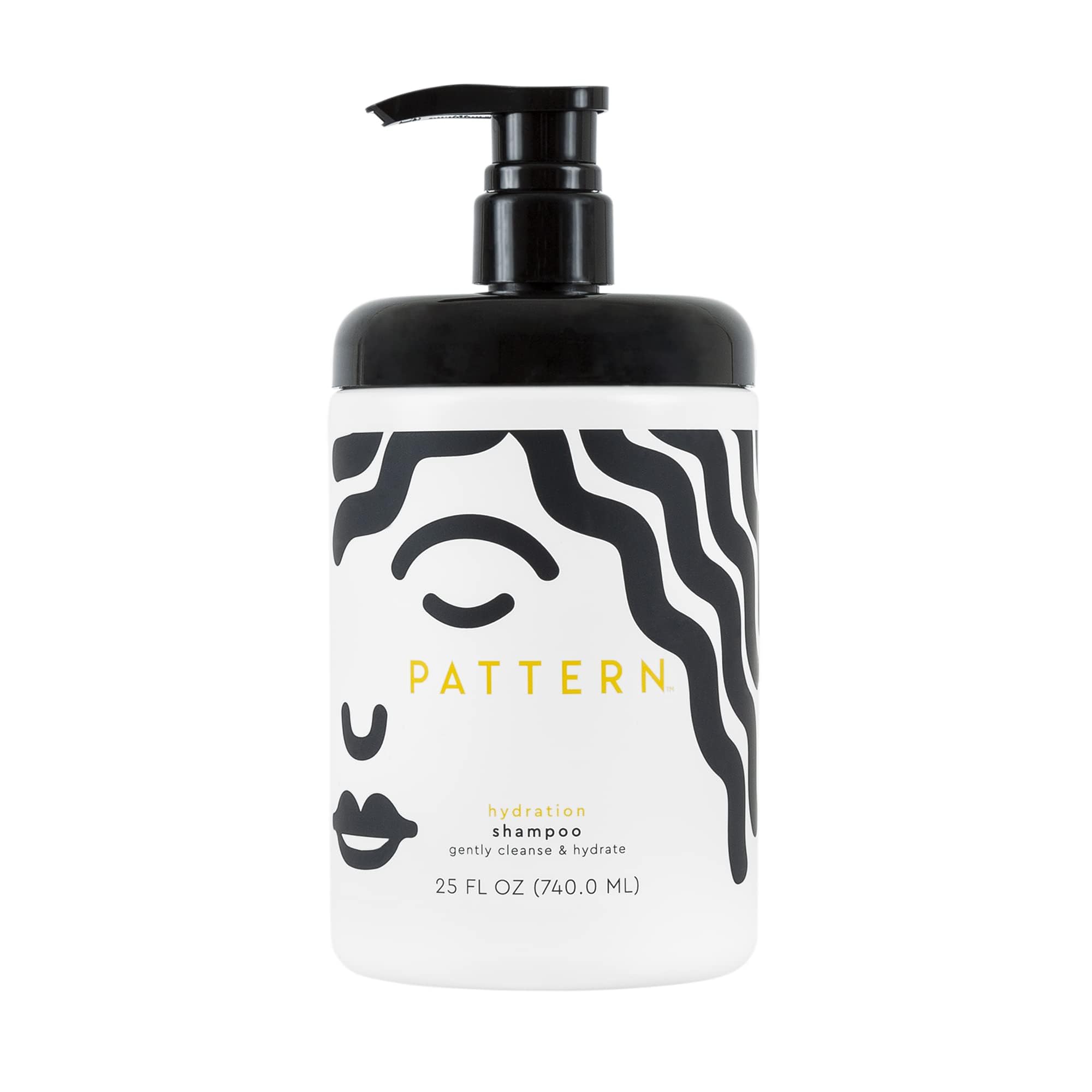 PATTERN Beauty Hydration Shampoo with Honey, Aloe Vera, Biotin & Tea Tree for Curly Hair 3a-4c, 25 oz