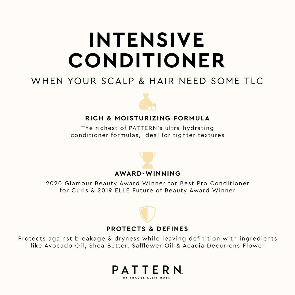 PATTERN Beauty by Tracee Ellis Ross Intensive Conditioner – 29oz, Shea Butter, Avocado Oil & Vitamin E