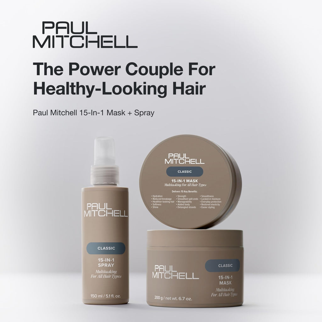 Paul Mitchell 15-In-1 Mask – Multitasking Hair Treatment for All Hair Types, 6.7 oz