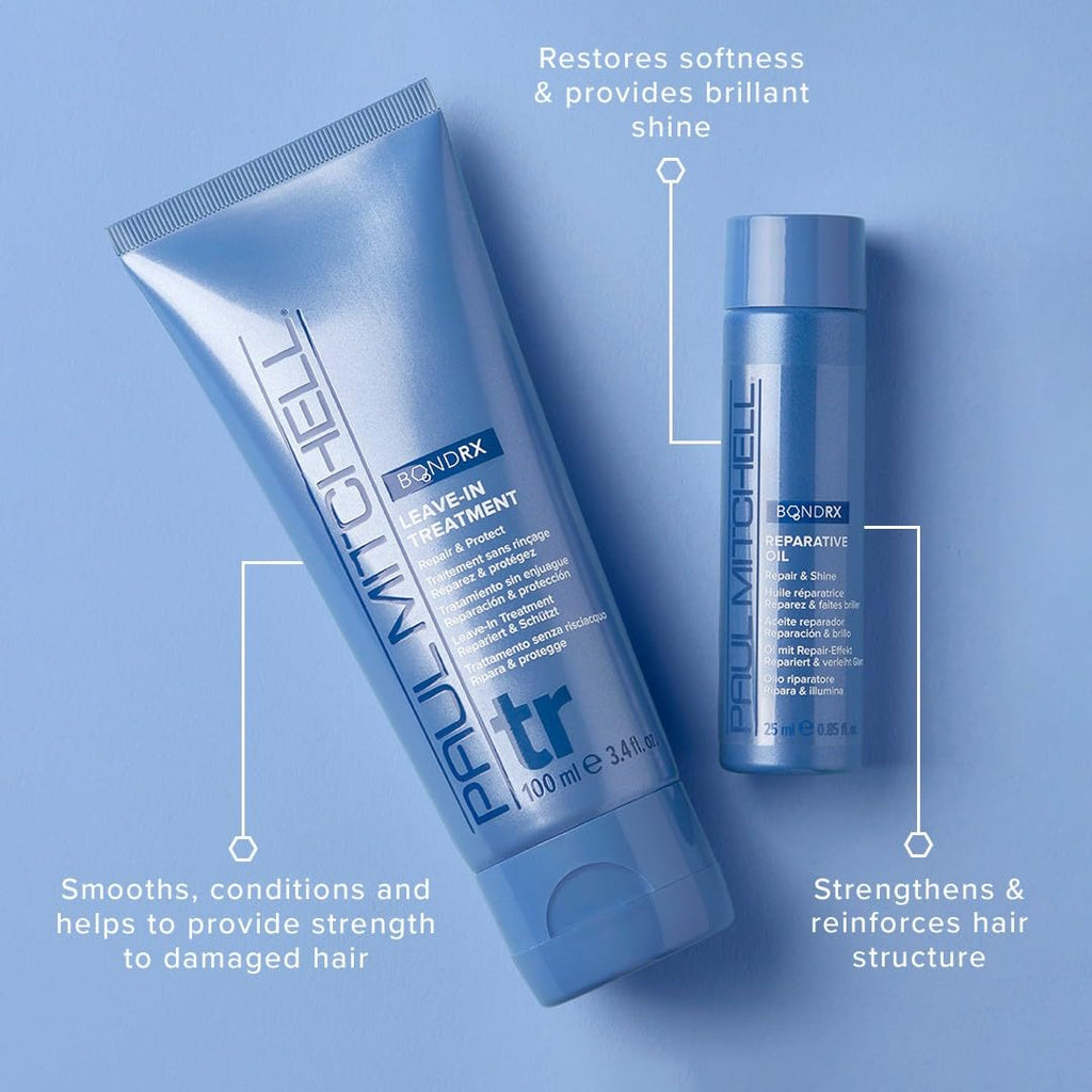 Paul Mitchell Bond Rx Reparative Oil – Repairs & Shine for Chemically Treated Hair (0.85 fl oz)