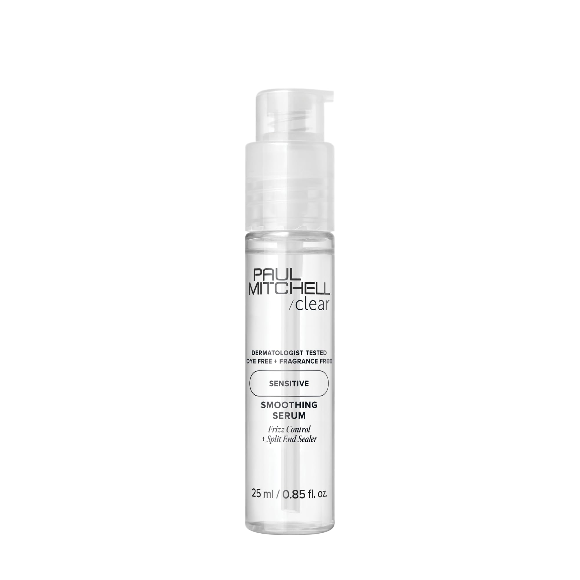 Paul Mitchell Clear Smoothing Serum — Fragrance-Free Blowout Primer for Sensitive Skin