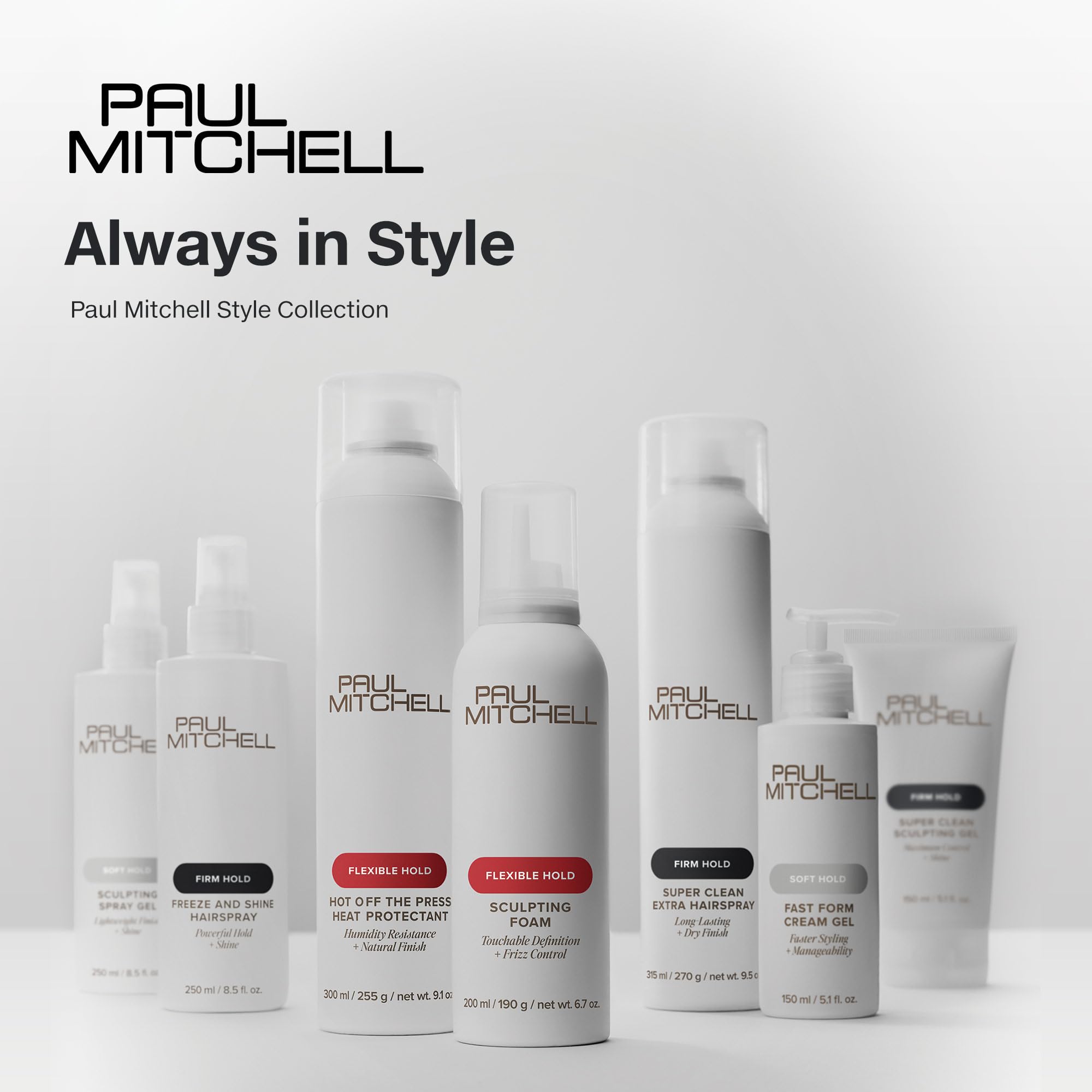 Paul Mitchell Dry Wax – Long-Lasting Hold, Matte Finish, 1.8 oz