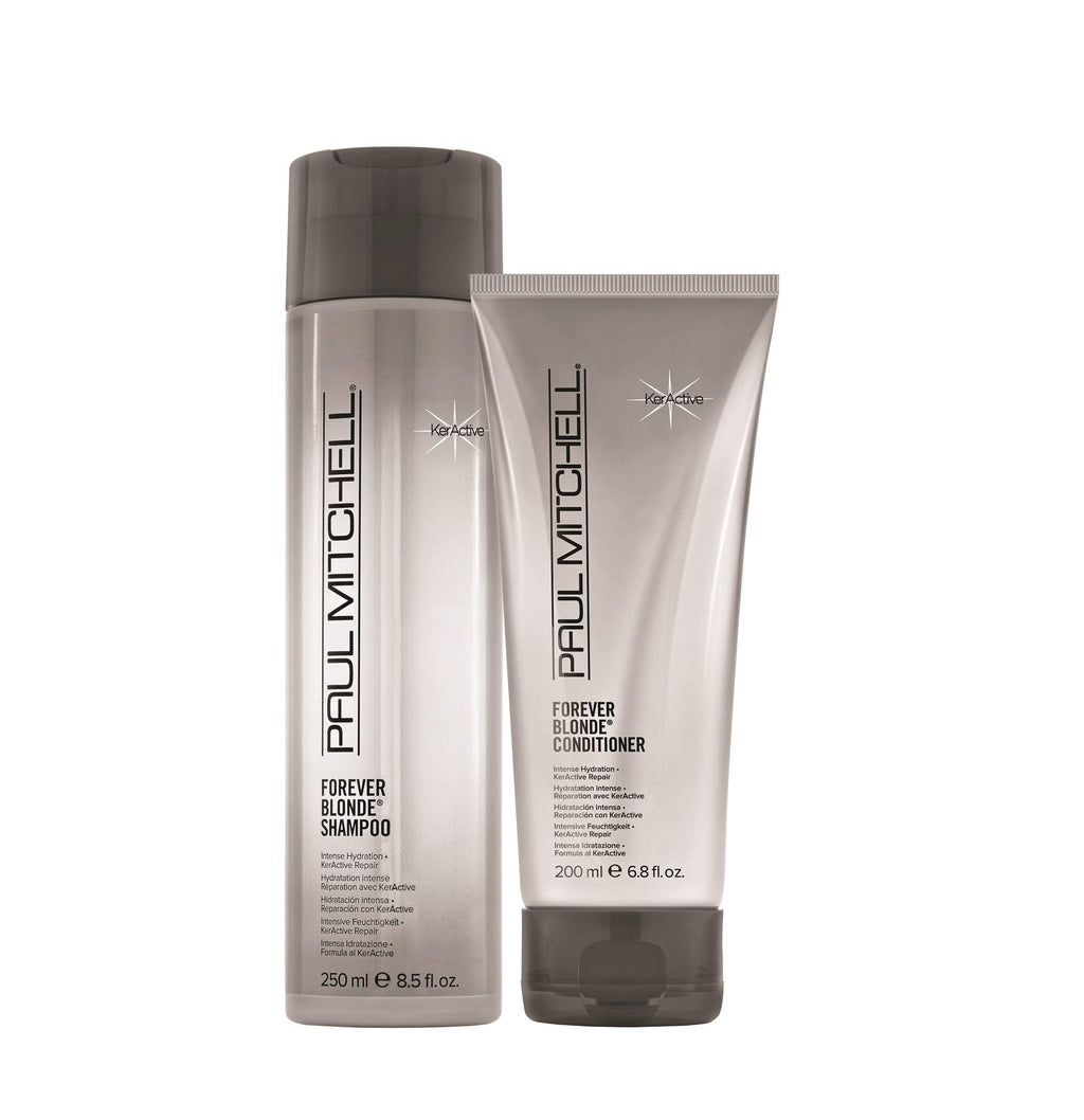Paul Mitchell Forever Blonde Holiday Gift Set — Sulfate-Free Shampoo & Color-Safe Conditioner