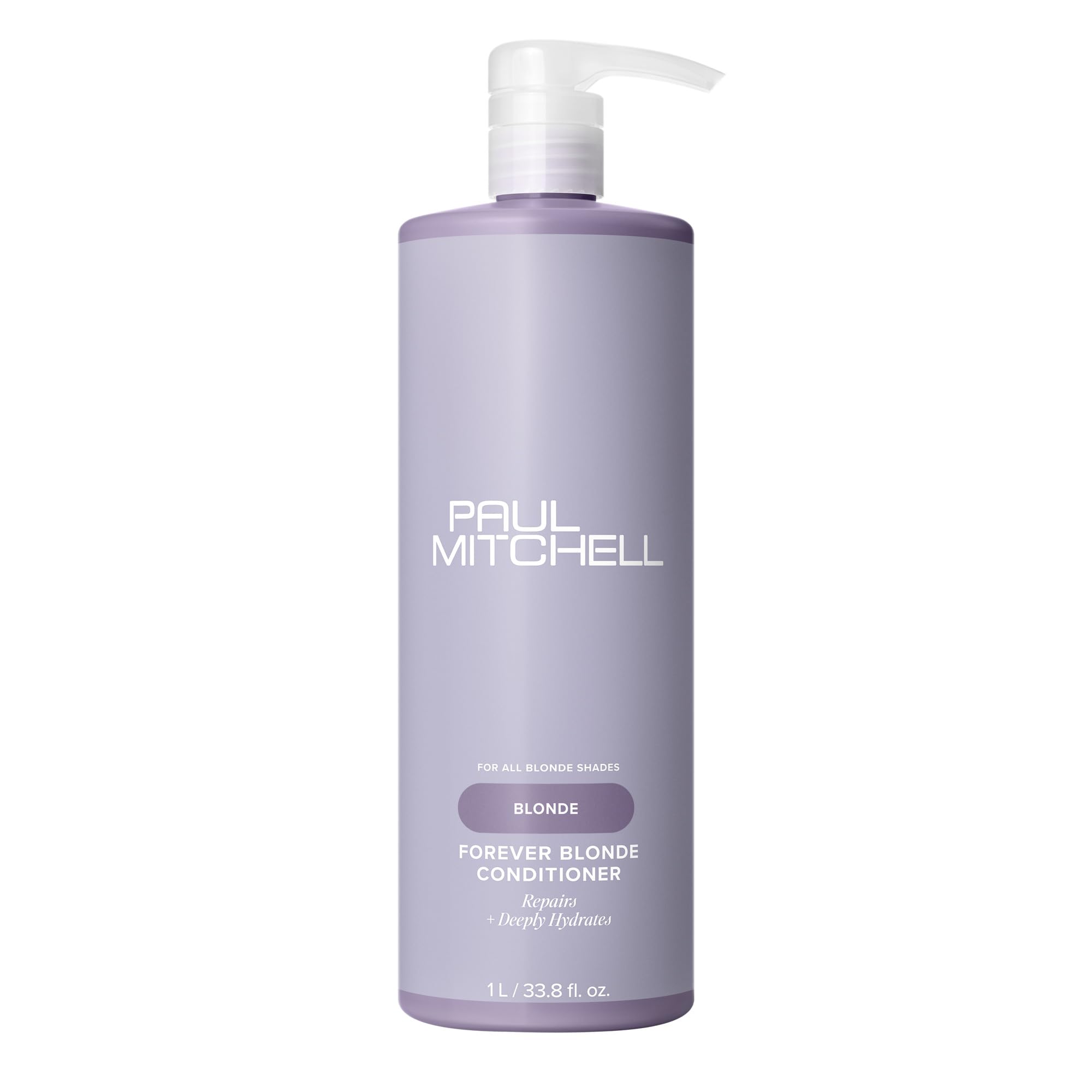 Paul Mitchell Forever Blonde Conditioner – Repairs & Deep Hydration for Bleached & Lightened Hair | 33.8 fl oz