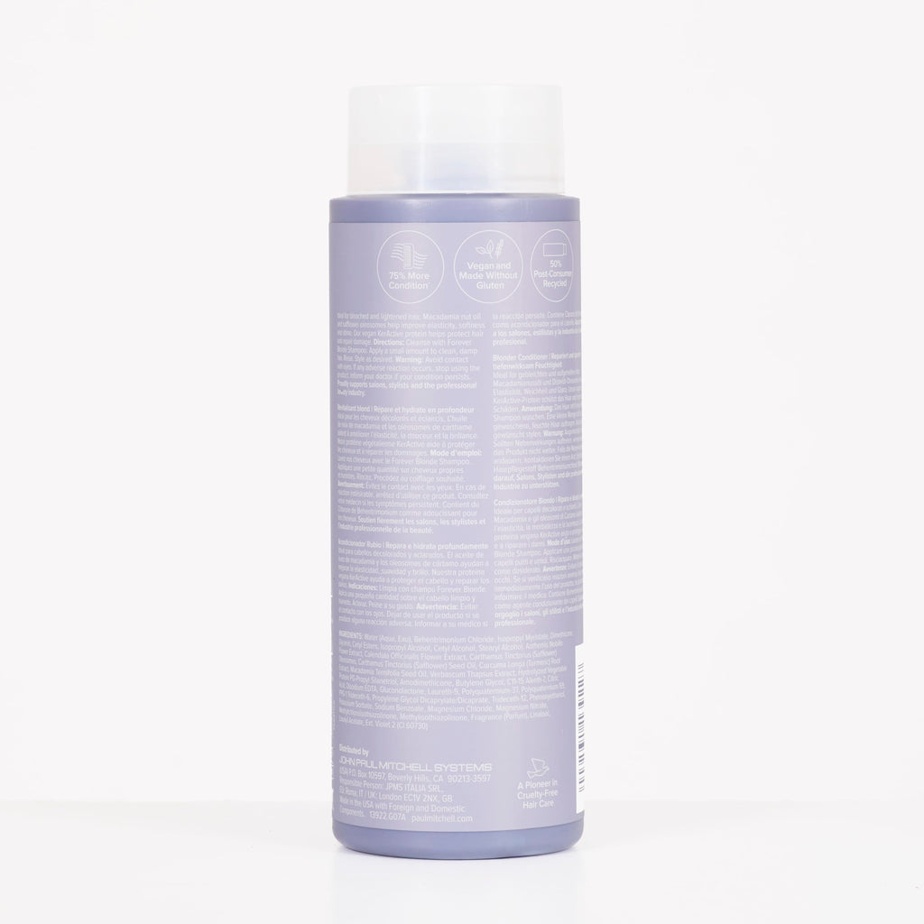Paul Mitchell Forever Blonde Conditioner – Deep Hydration for Bleached Hair