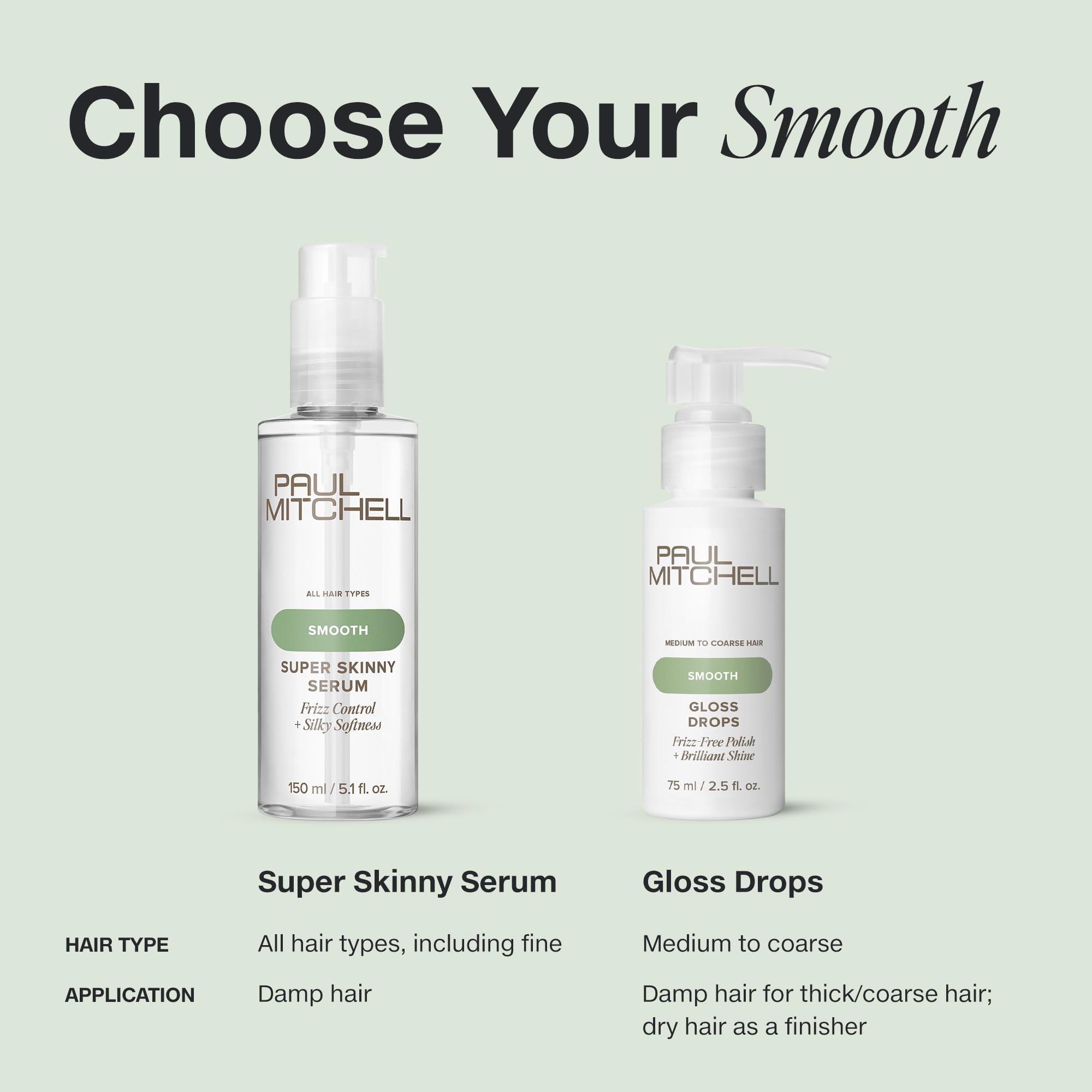 Paul Mitchell Gloss Drops Shine Serum – Frizz Control & Brilliant Shine, 2.5 fl oz
