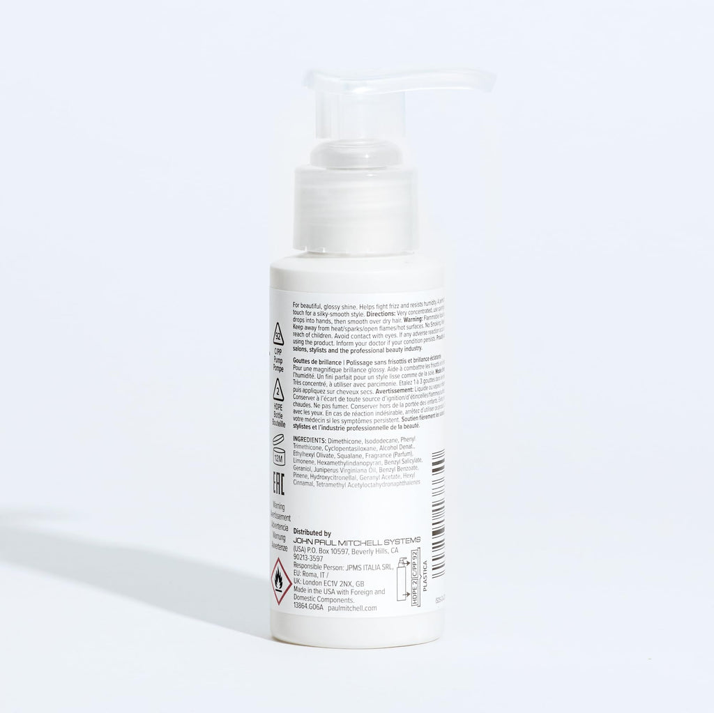 Paul Mitchell Gloss Drops Shine Serum – Frizz Control & Brilliant Shine, 2.5 fl oz