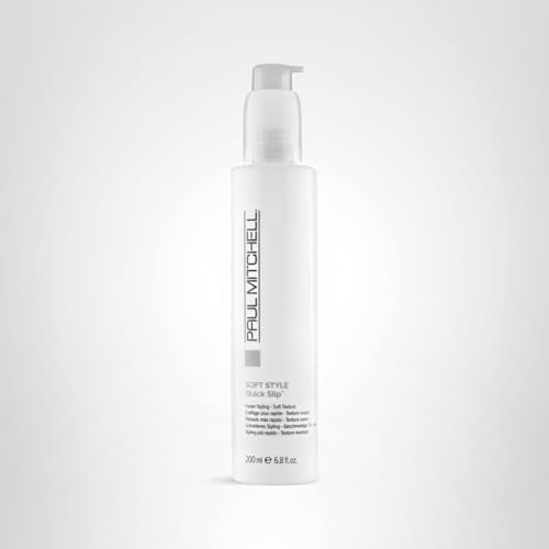 Paul Mitchell Quick Slip Styling Cream – Faster Drying, Soft Texture | 6.8 fl oz